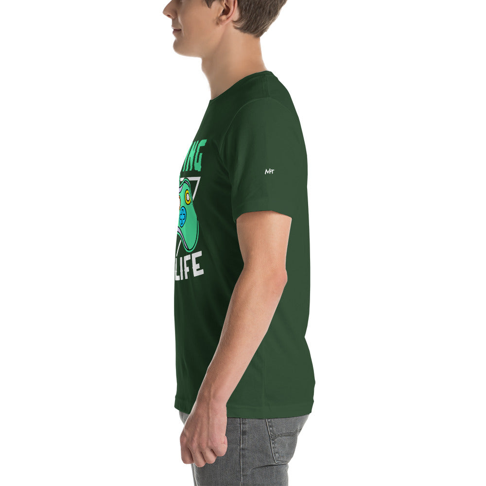 Gaming Is My Life - Unisex t-shirt by DarkByteGear