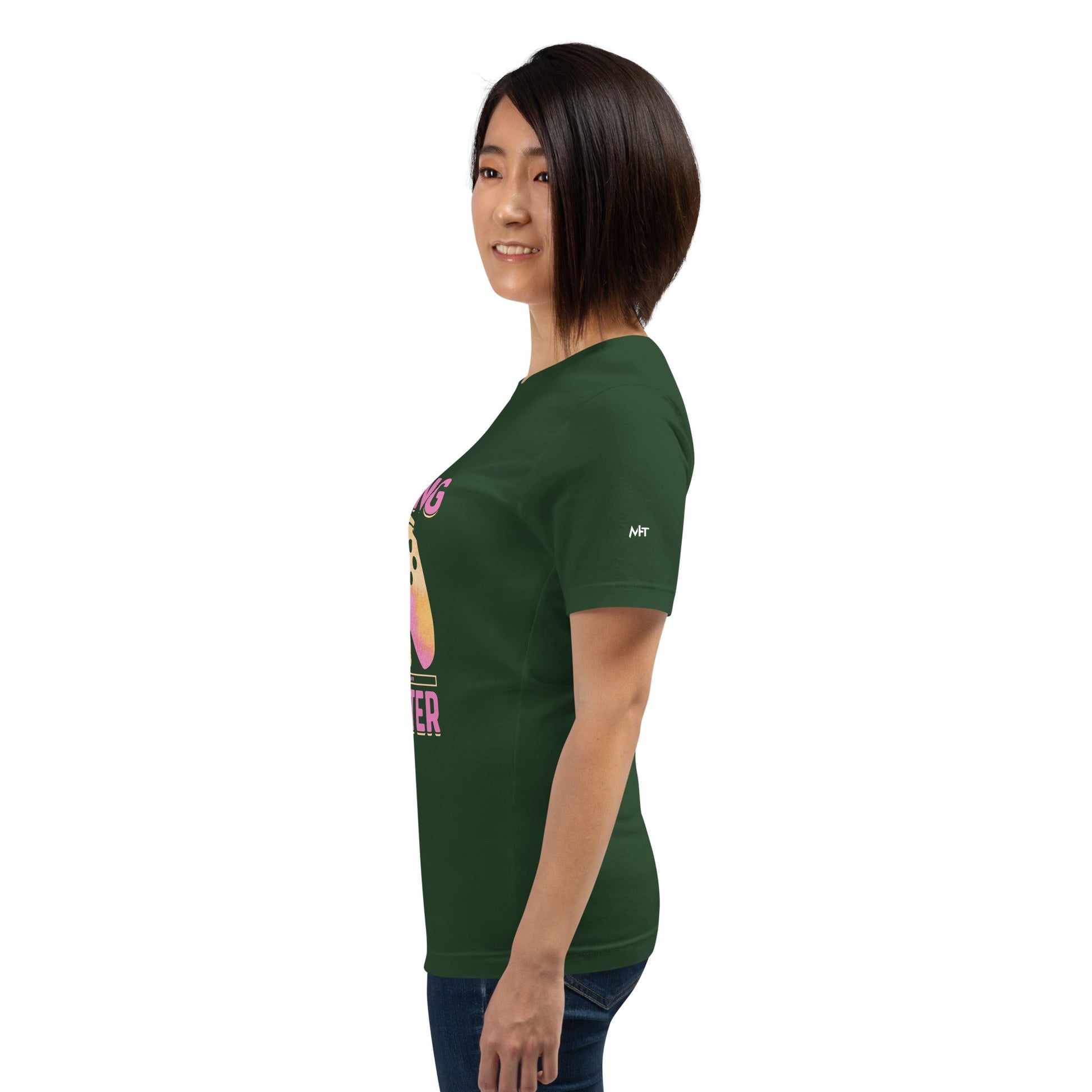 Levelling up to Big Sister - Unisex t-shirt by DarkByteGear