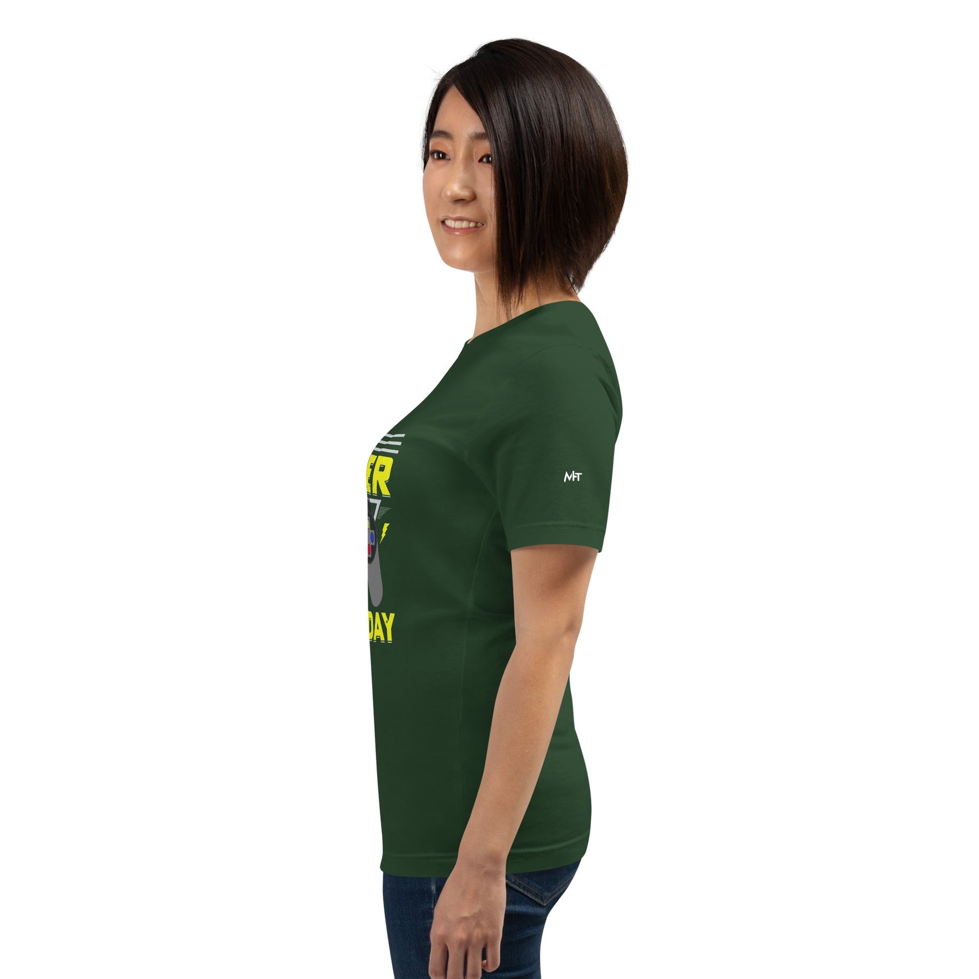 Play harder than Yesterday - Unisex t-shirt by DarkByteGear
