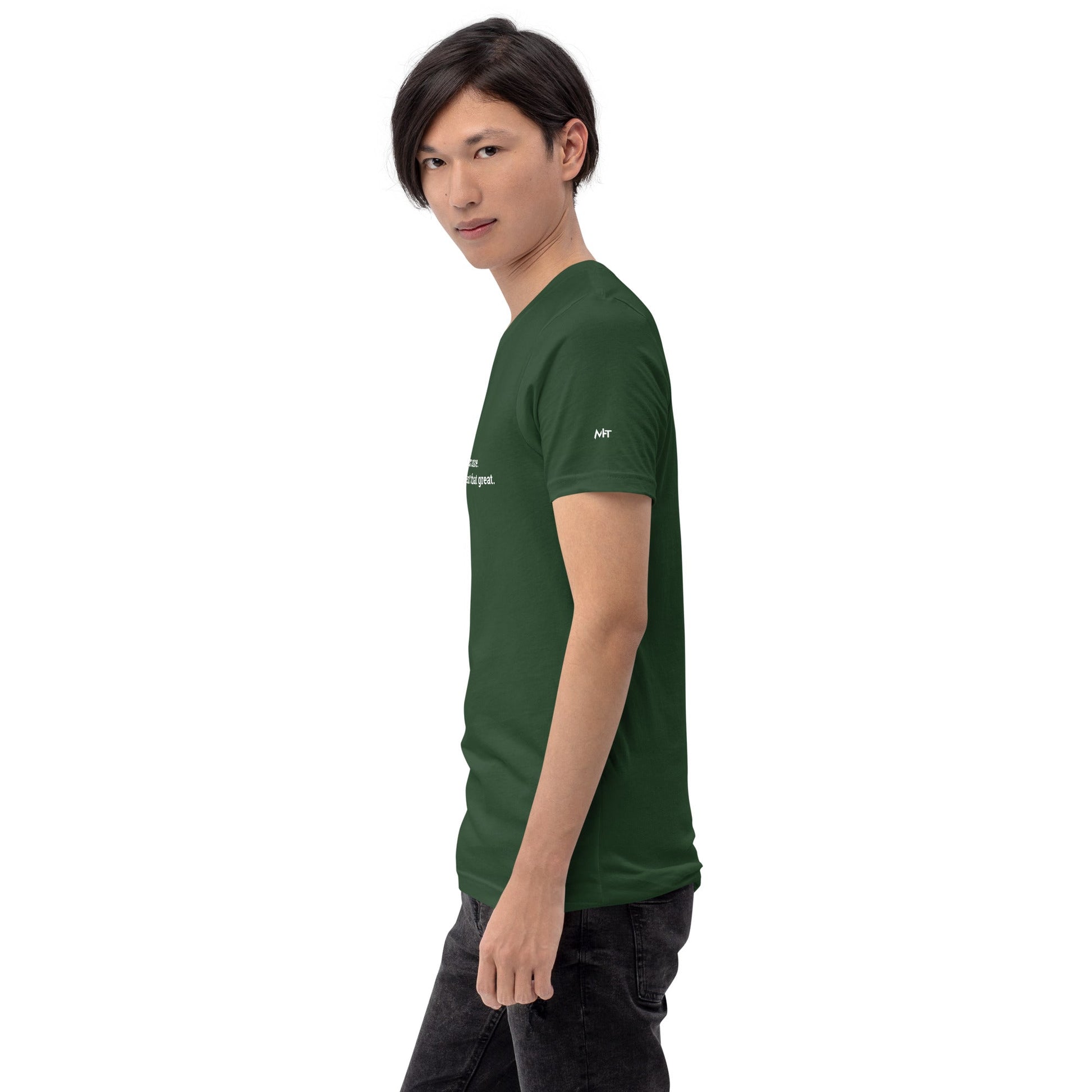I Tried outdoor once, but the Graphics Weren't that good - Unisex t-shirt by DarkByteGear