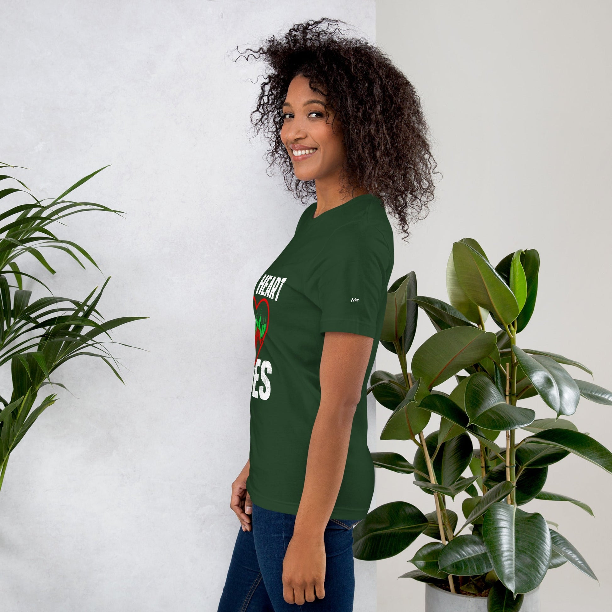 My Heart Goes - Unisex t-shirt by DarkByteGear