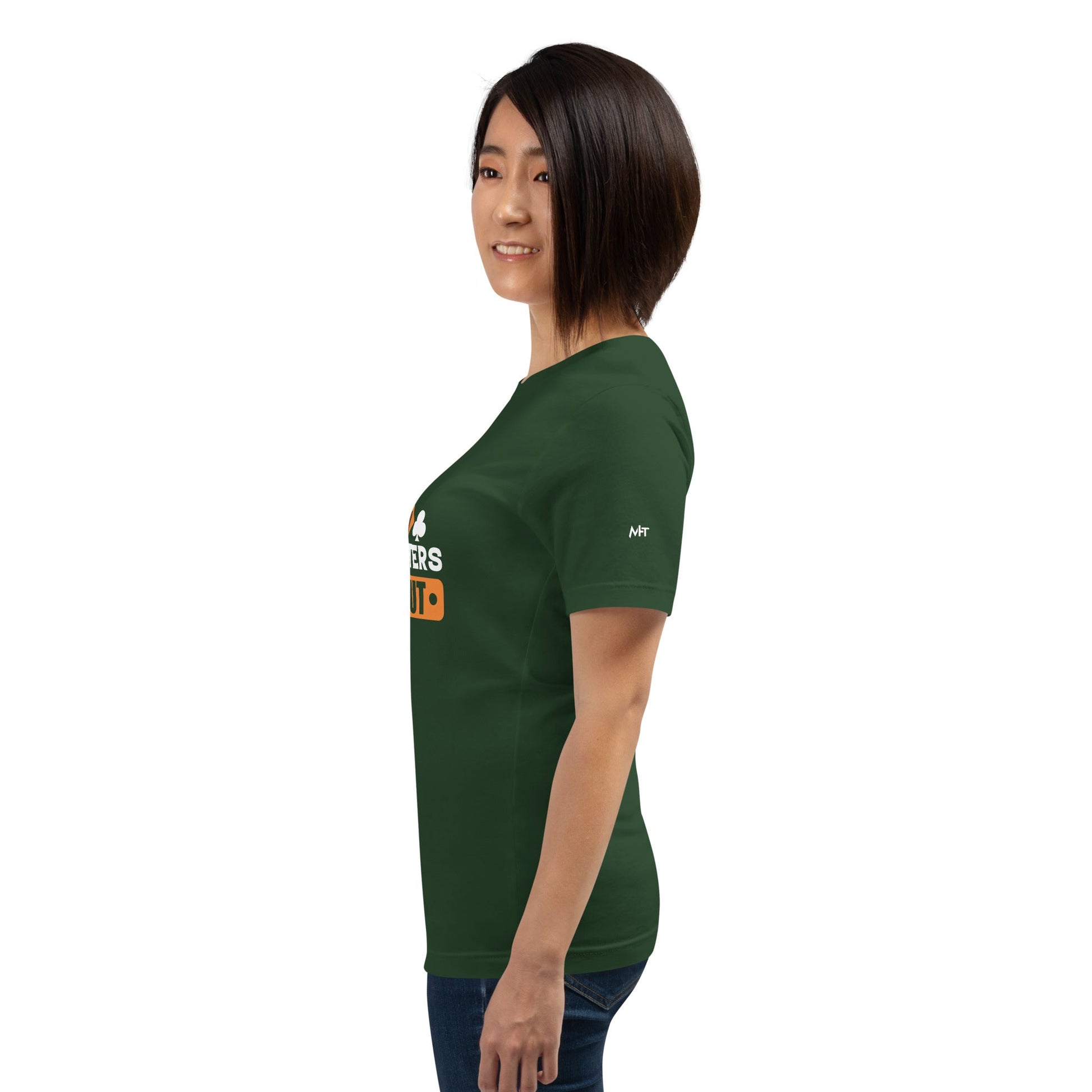 Only Quitters Cash Out - Unisex t-shirt by DarkByteGear
