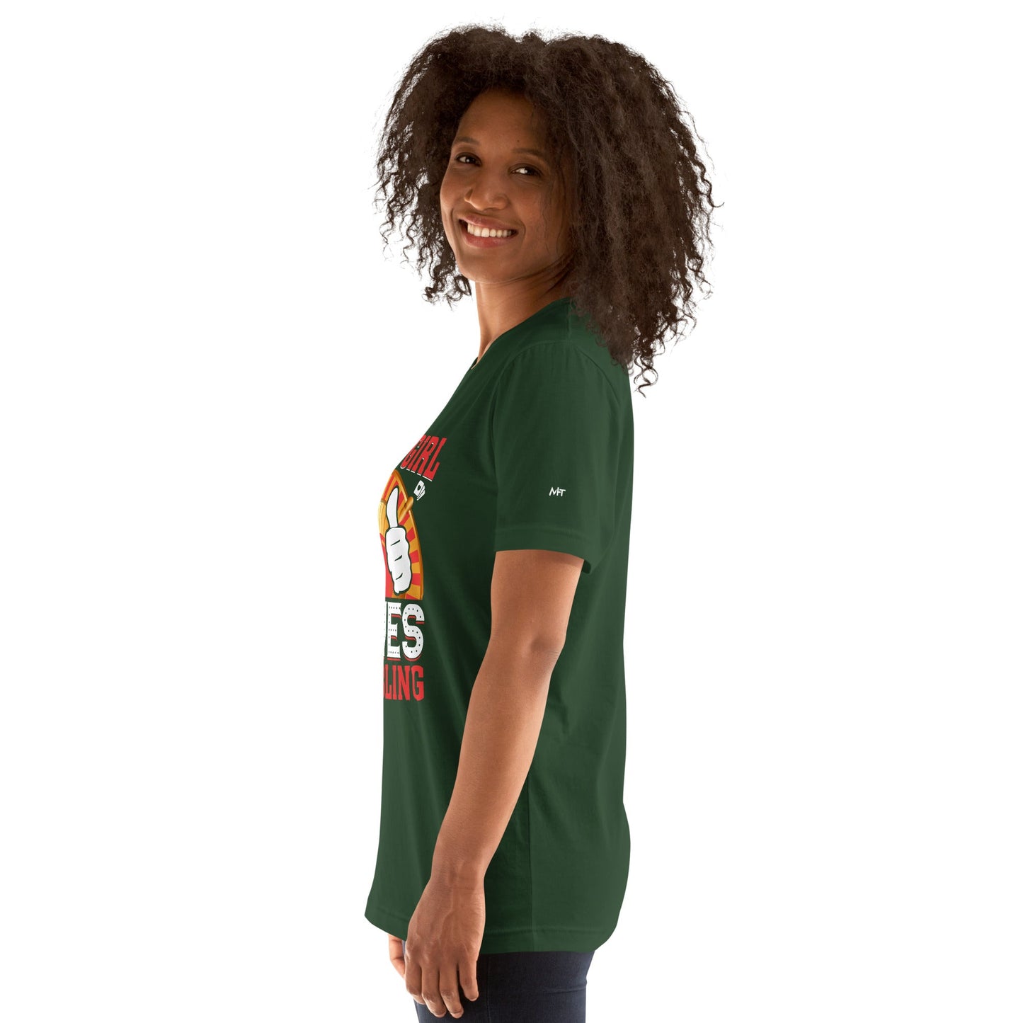 This Girl Loves Gambling - Unisex t-shirt by DarkByteGear