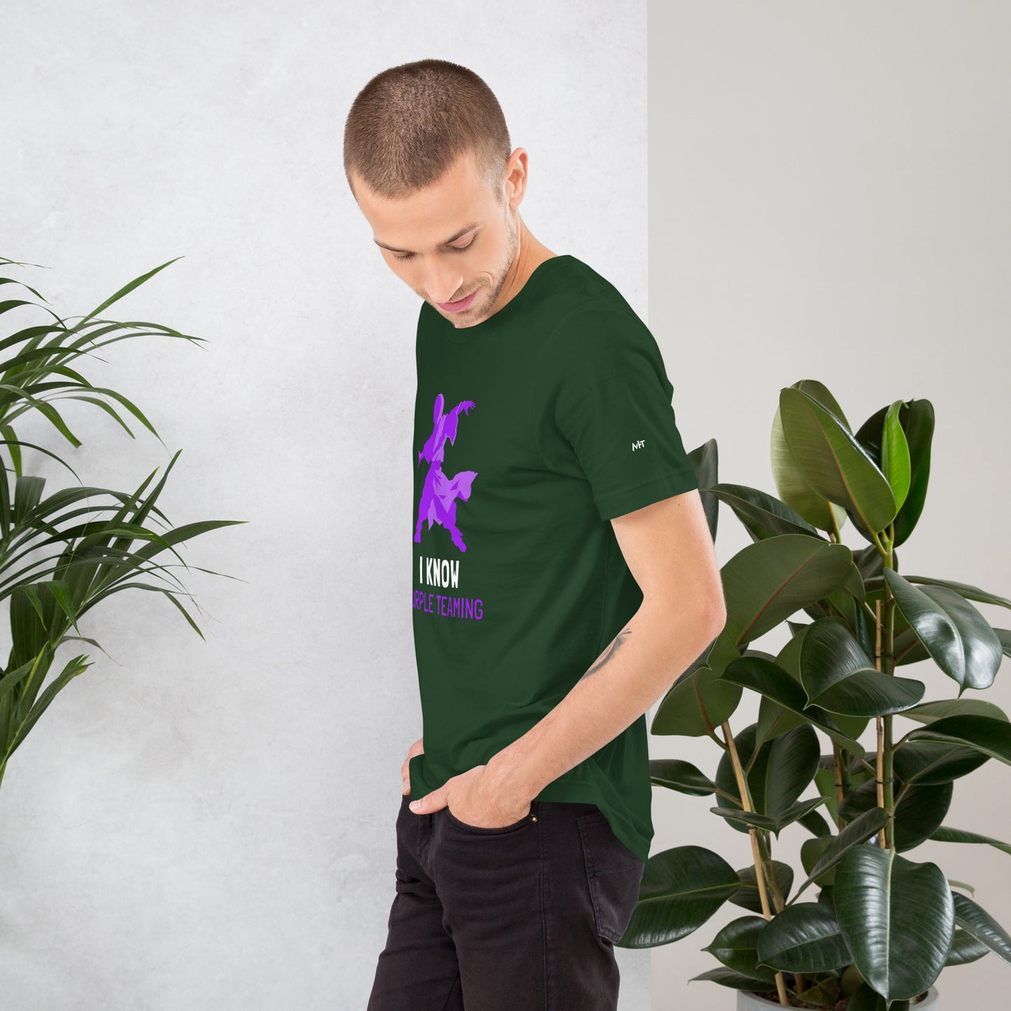 I Know Purple Teaming - Unisex t-shirt by DarkByteGear