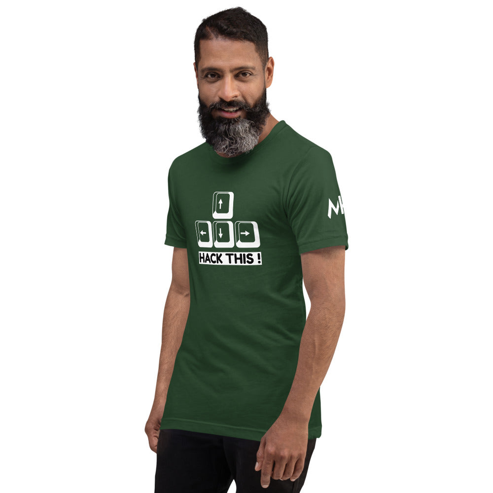 Hack this - Short-Sleeve Unisex T-Shirt by DarkByteGear