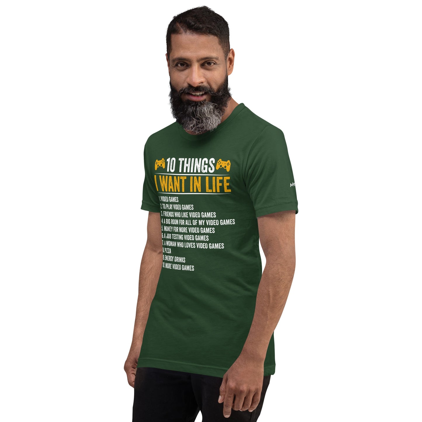 10 Things I Want In Life (Swarna) Unisex t-shirt by DarkByteGear