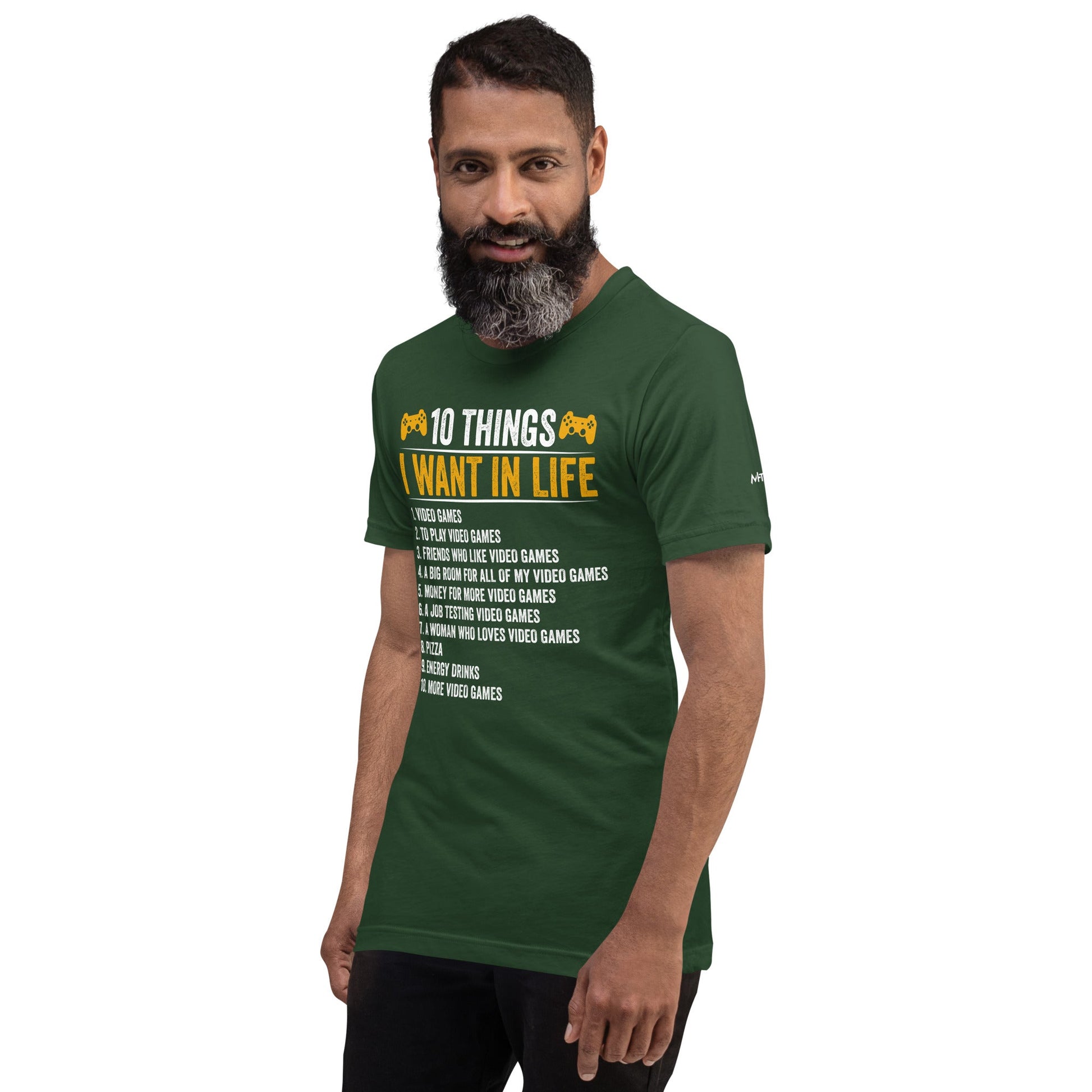 10 Things I Want In Life (Swarna) Unisex t-shirt by DarkByteGear