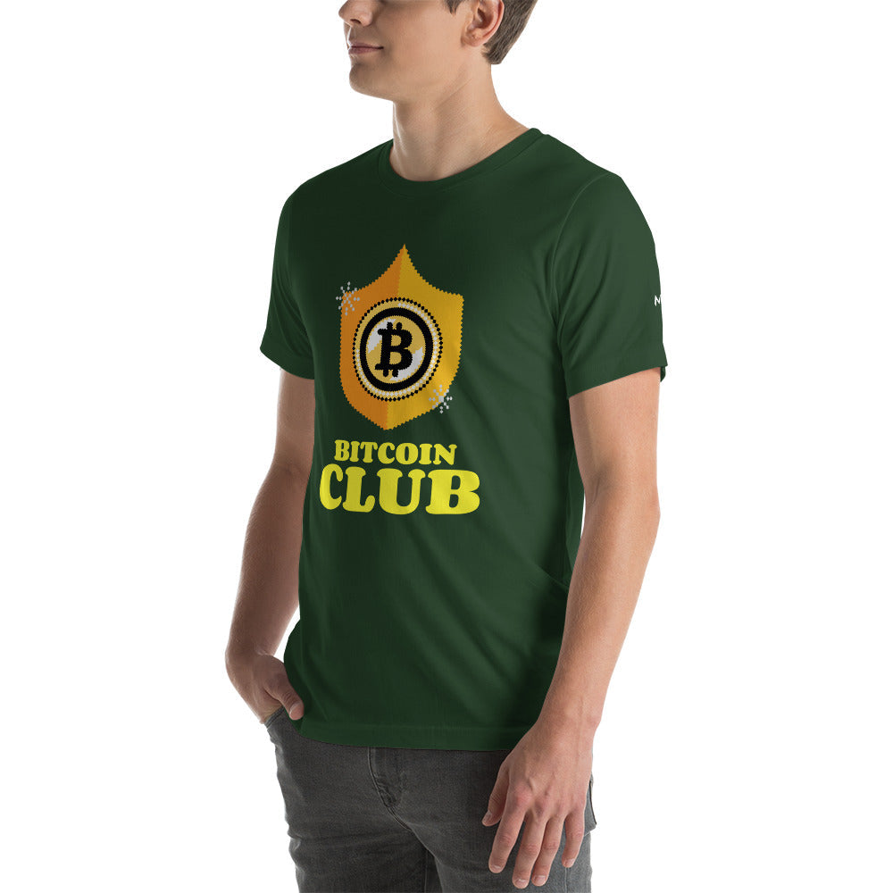 BITCOIN CLUB V2 - Unisex t-shirt by DarkByteGear