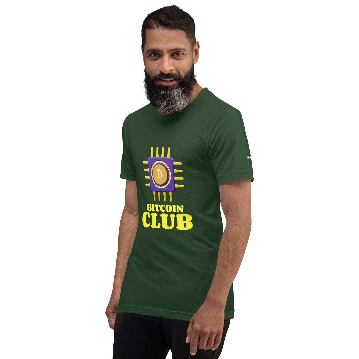 BITCOIN CLUB V2 - Unisex t-shirt by DarkByteGear