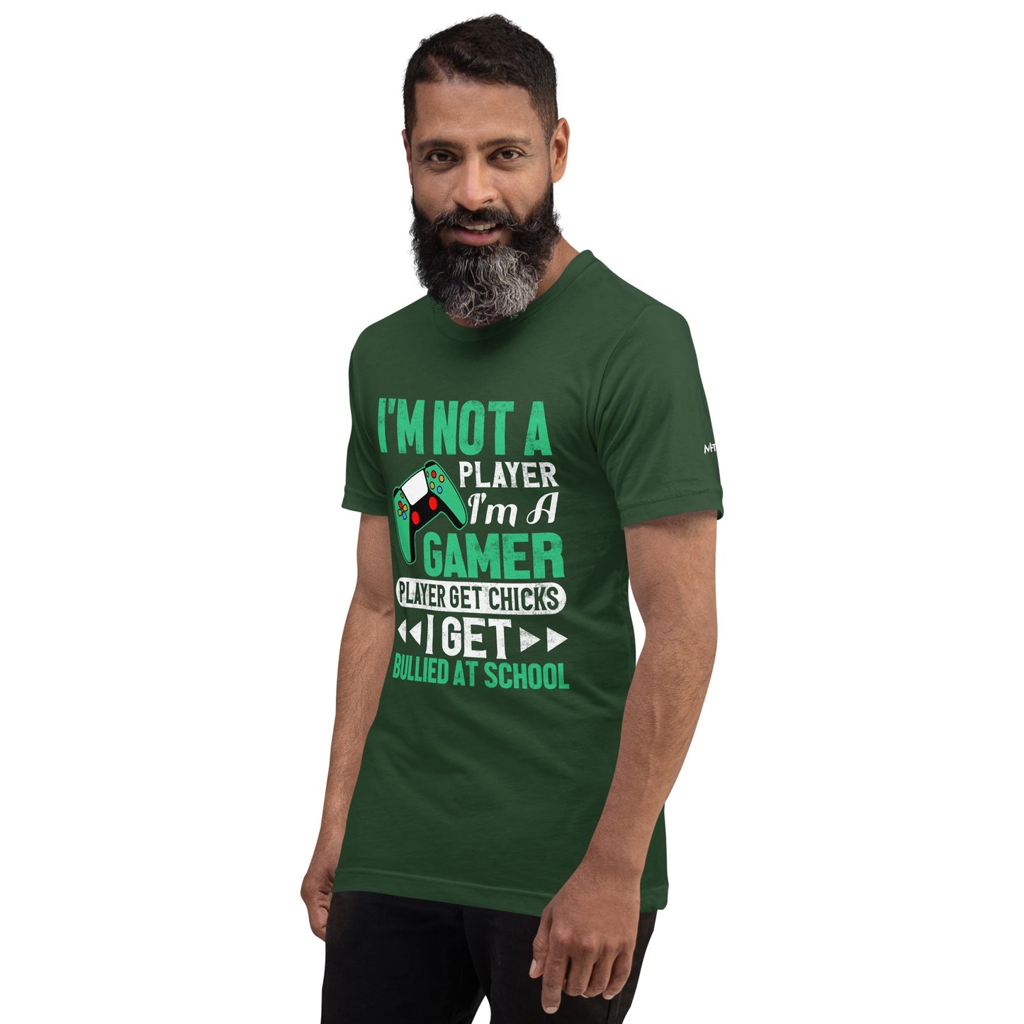 I am not a Player, I am a Gamer - Unisex t-shirt by DarkByteGear