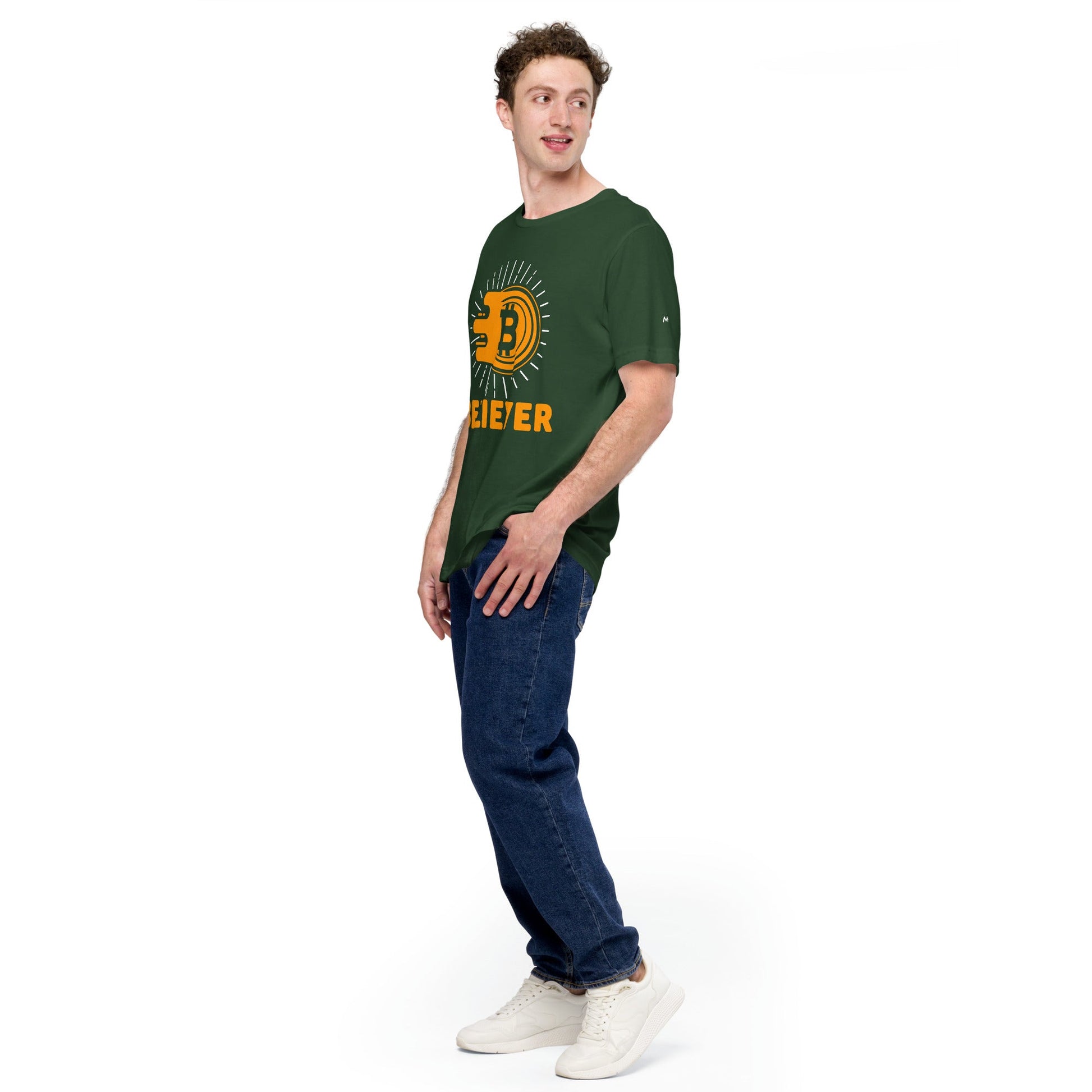Bitcoin Believer Unisex t-shirt by DarkByteGear