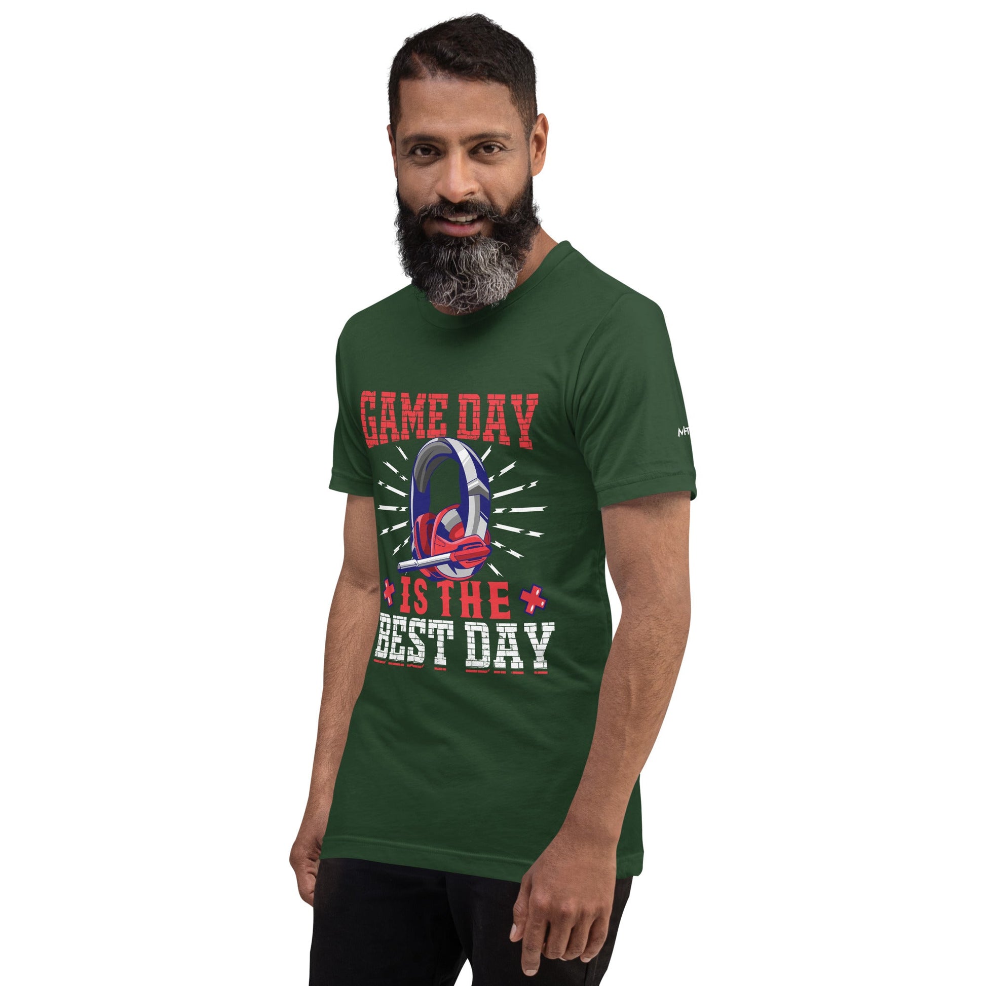 Game Day is the Best Day Shagor Unisex t-shirt by DarkByteGear
