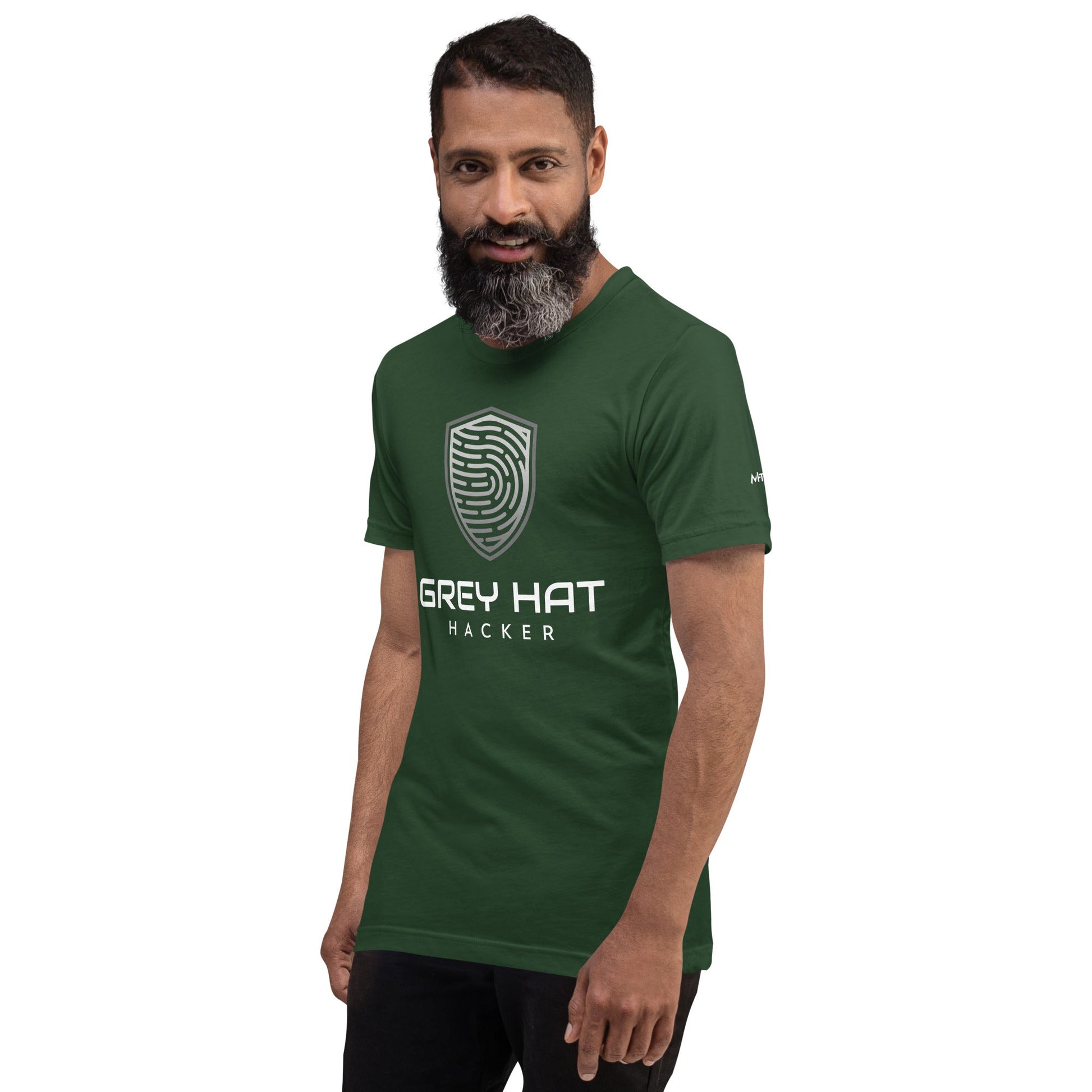 Grey Hat Hacker V2 - Unisex t-shirt by DarkByteGear