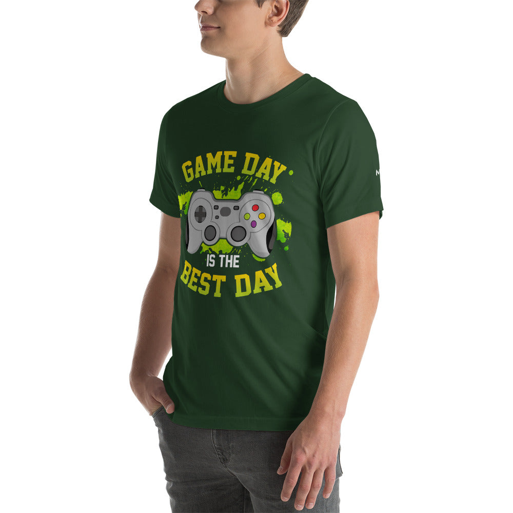 Game Day is the Best Day - Unisex t-shirt by DarkByteGear