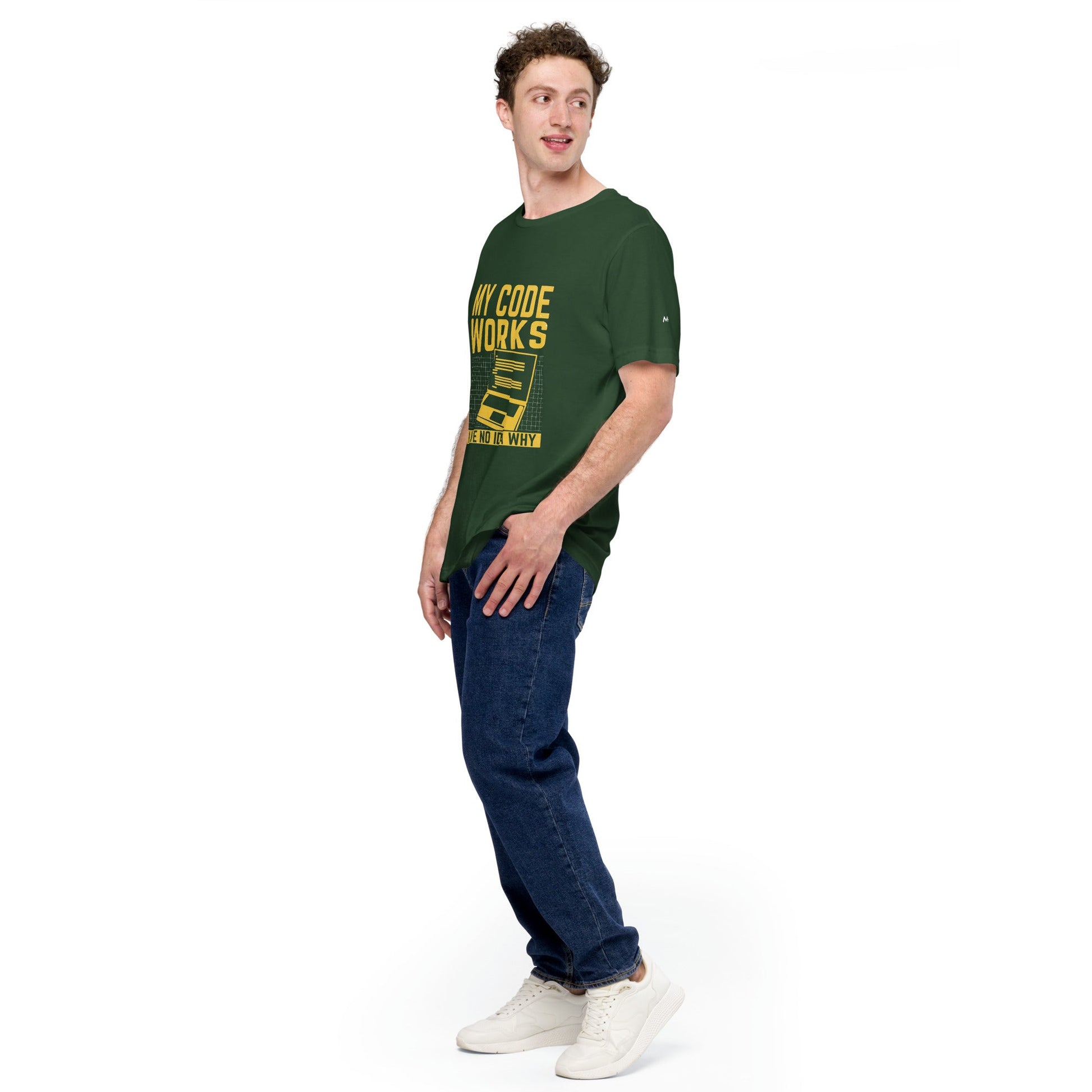 My Code works, I have no Idea why - Unisex t-shirt by DarkByteGear