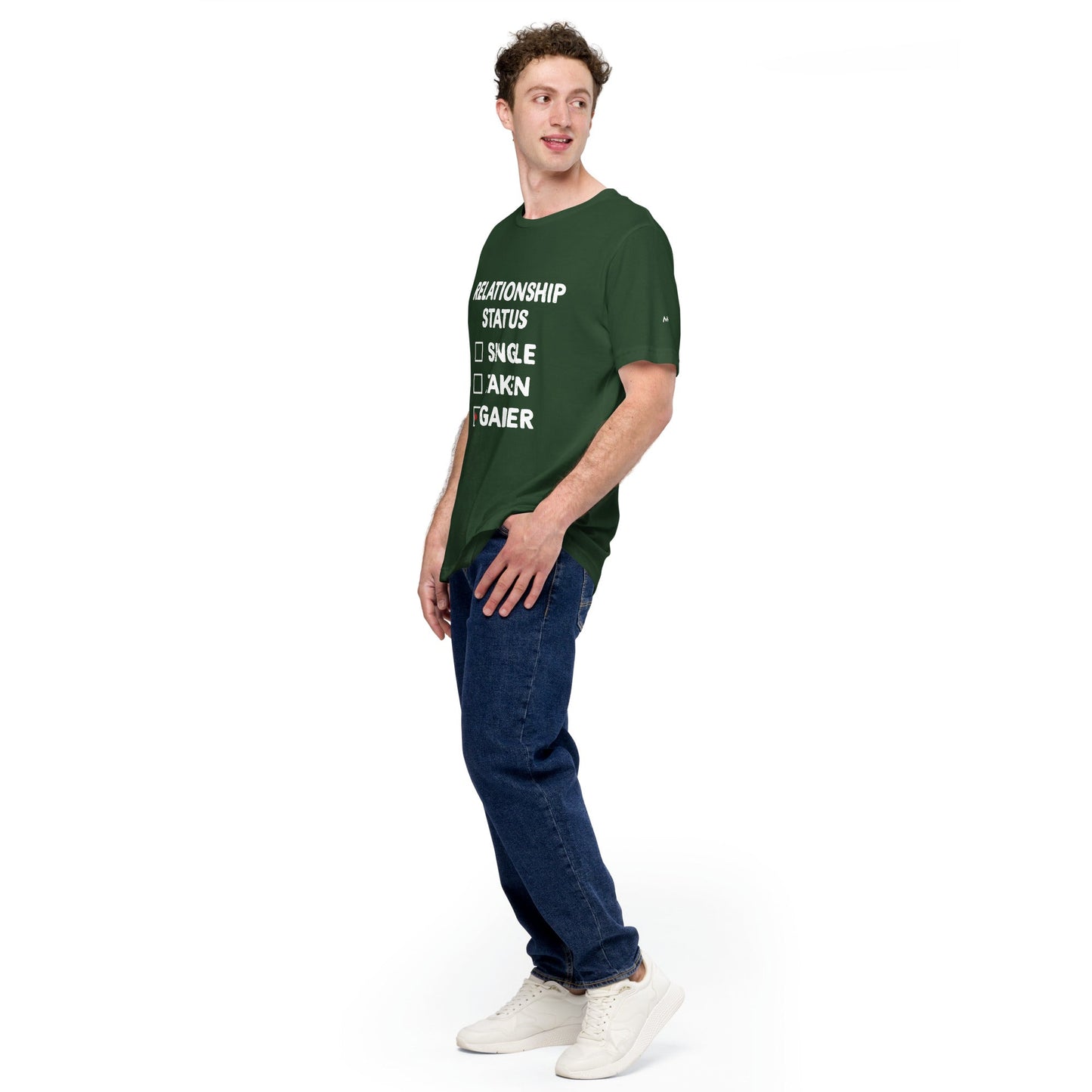 Relationship Status : Gamer - Unisex t-shirt by DarkByteGear