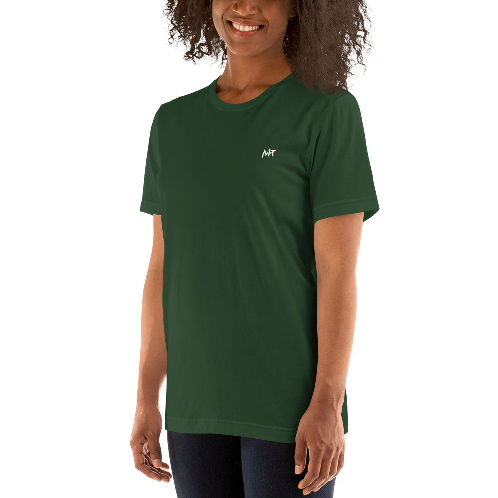 Why don't we Play a game of Hide and Seek - Unisex t-shirt ( Back Print ) by DarkByteGear