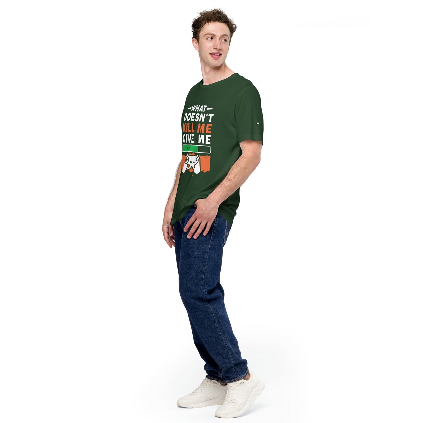 What doesn't Kill me, give me +xp - Unisex t-shirt by DarkByteGear