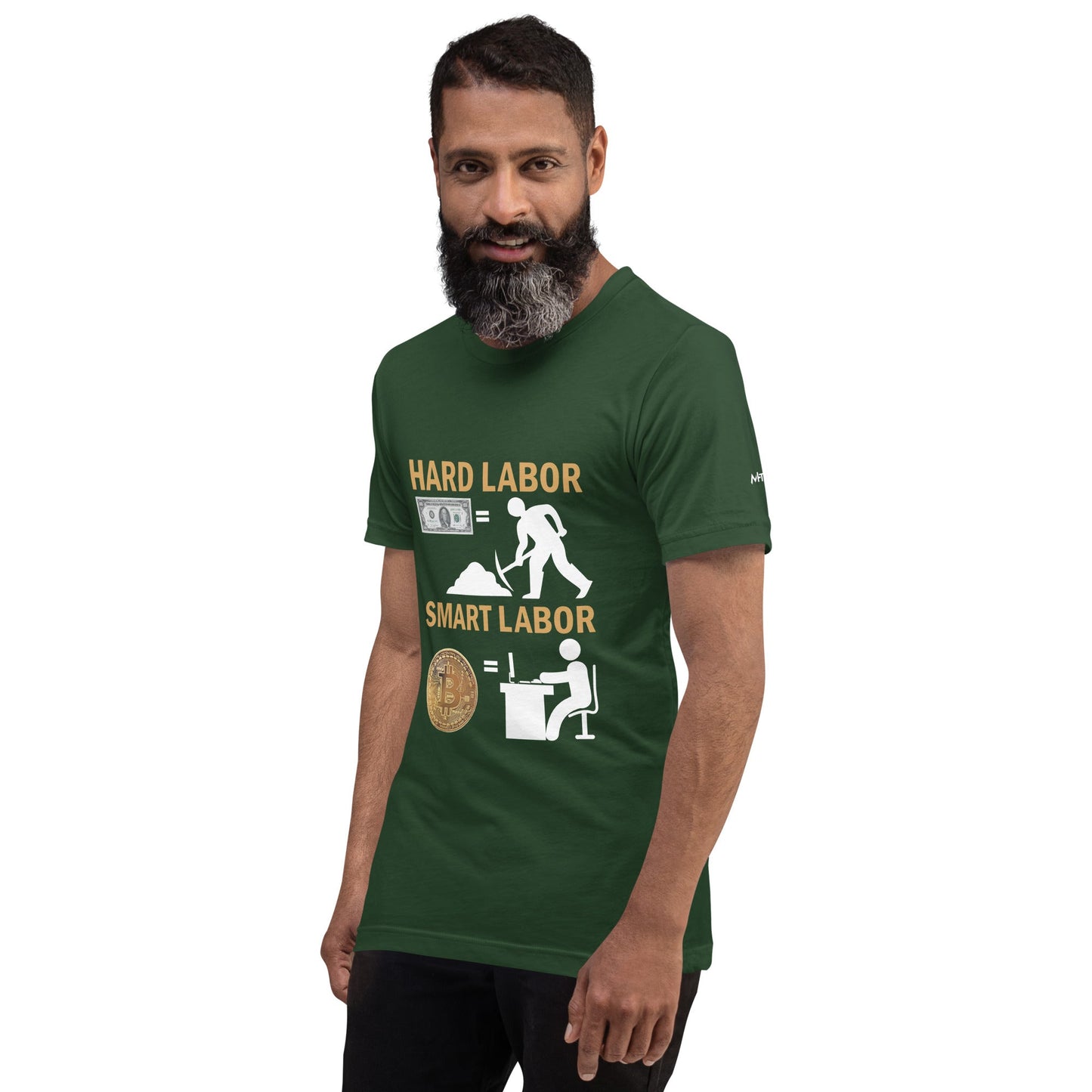 Hard Labour Vs Smart Labour - Unisex t-shirt by DarkByteGear
