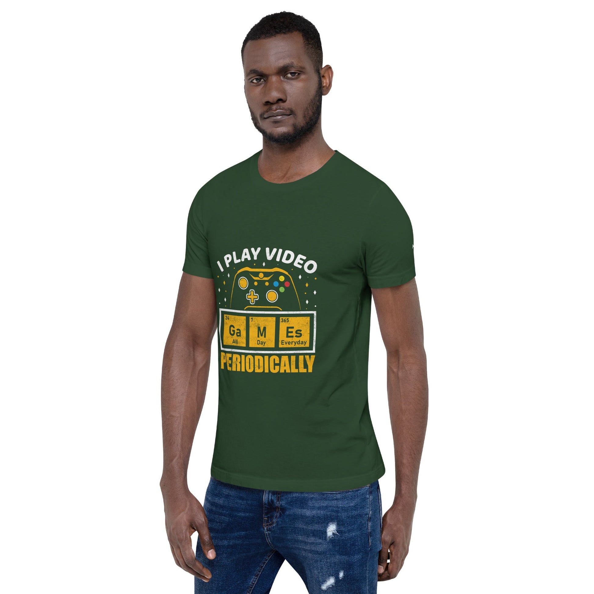 I Play Videogames Periodically - Unisex t-shirt by DarkByteGear