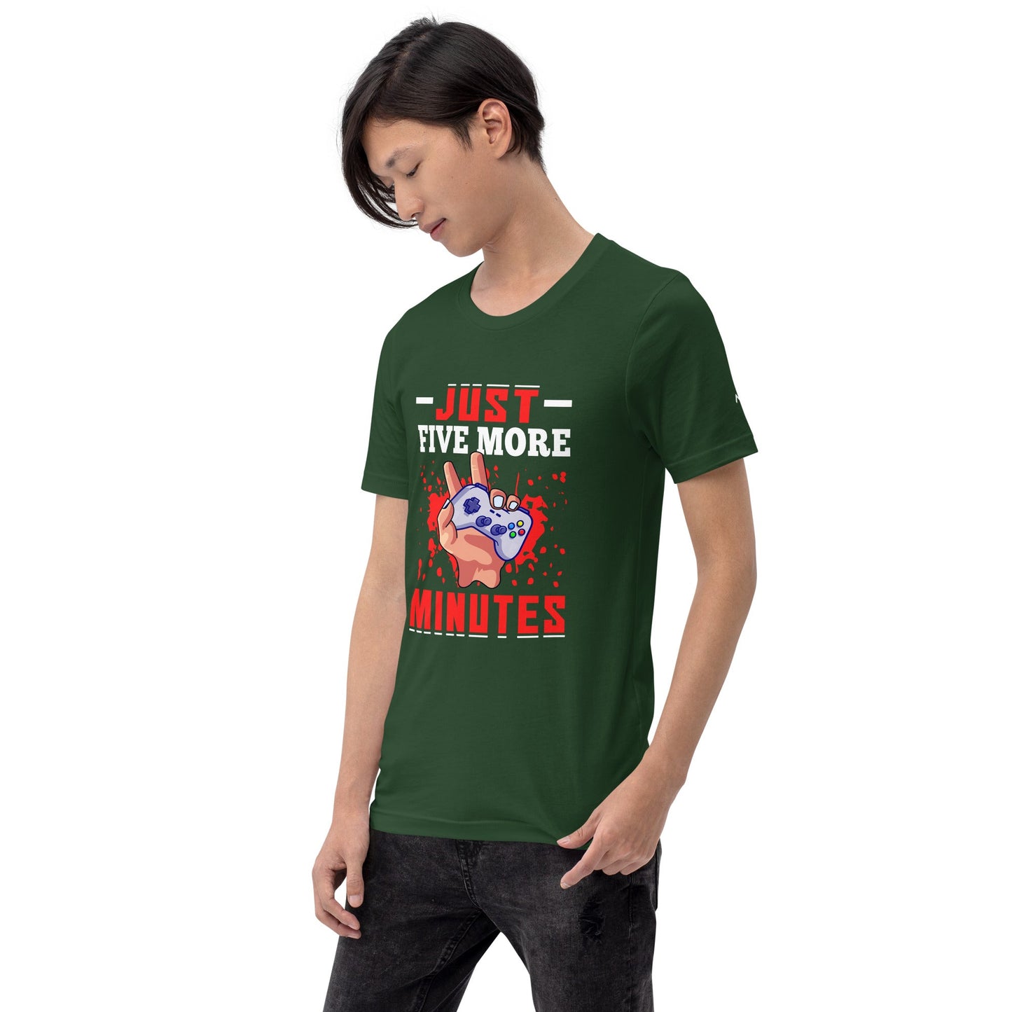 Just 5 more Minutes Rima - Unisex t-shirt by DarkByteGear