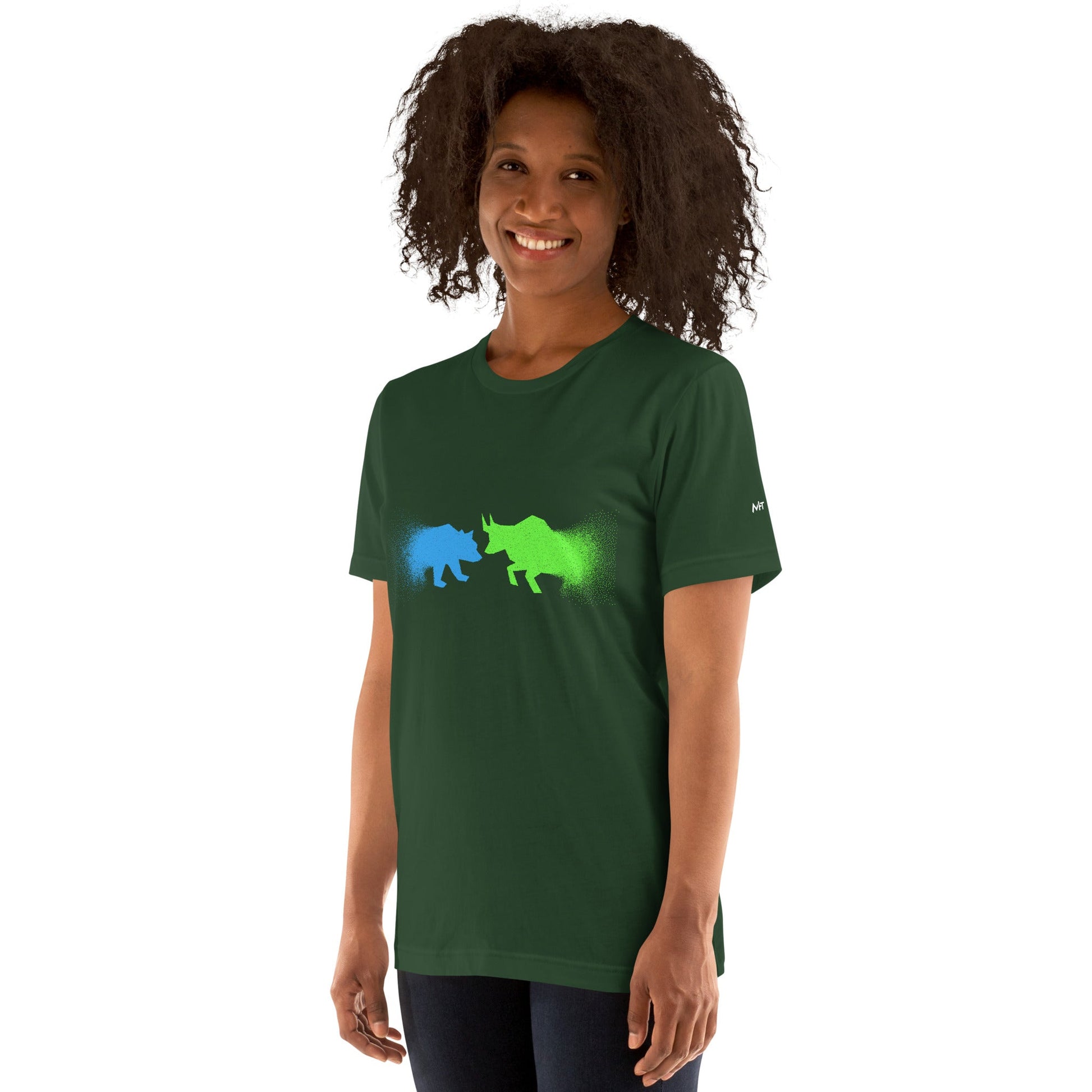 Bearish And Bullish (DB) - Unisex t-shirt by DarkByteGear