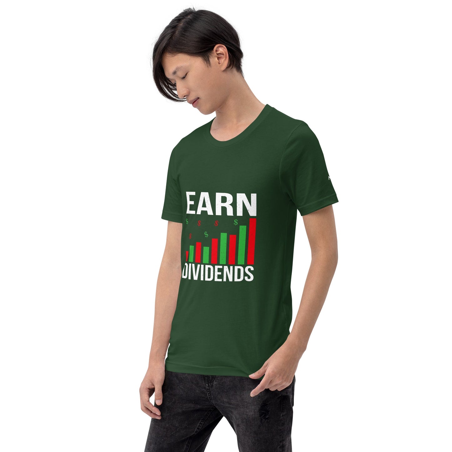 Earn Dividends - Unisex t-shirt by DarkByteGear