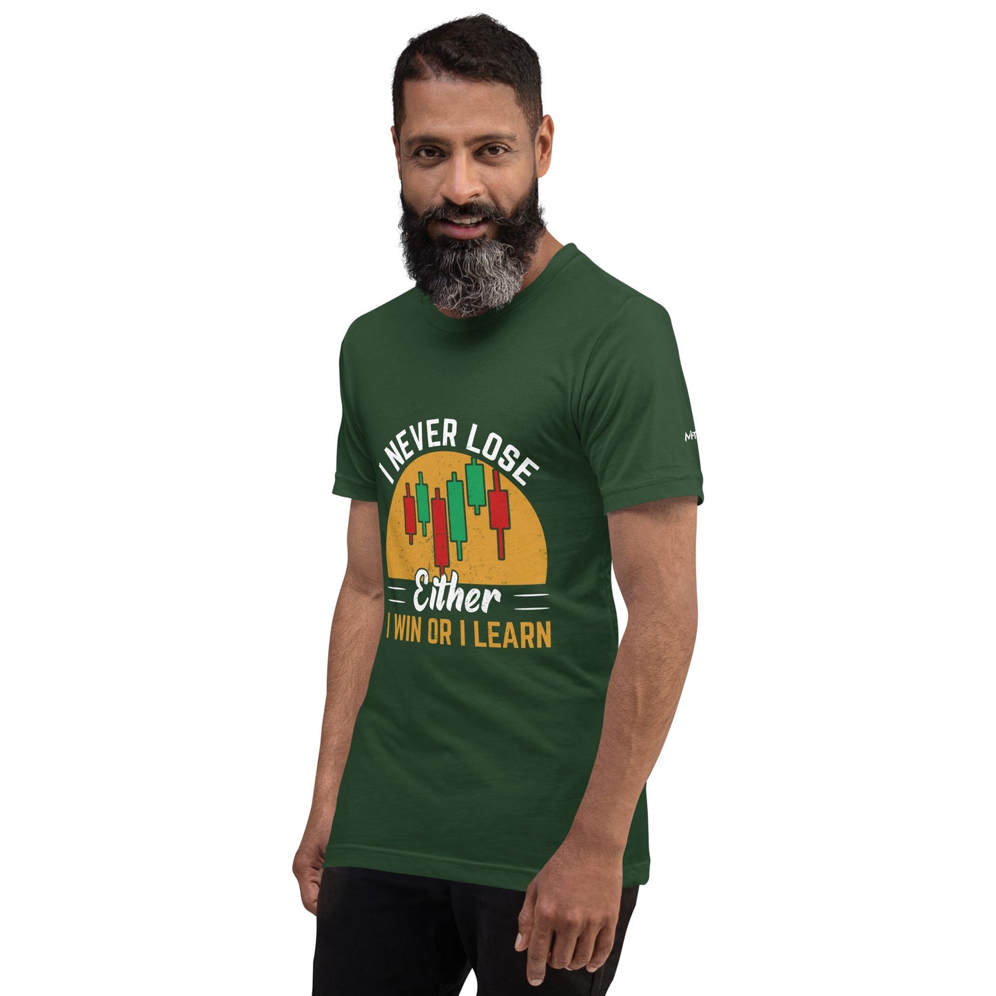 I never Lose: Either I win or I learn V1 - Unisex t-shirt by DarkByteGear