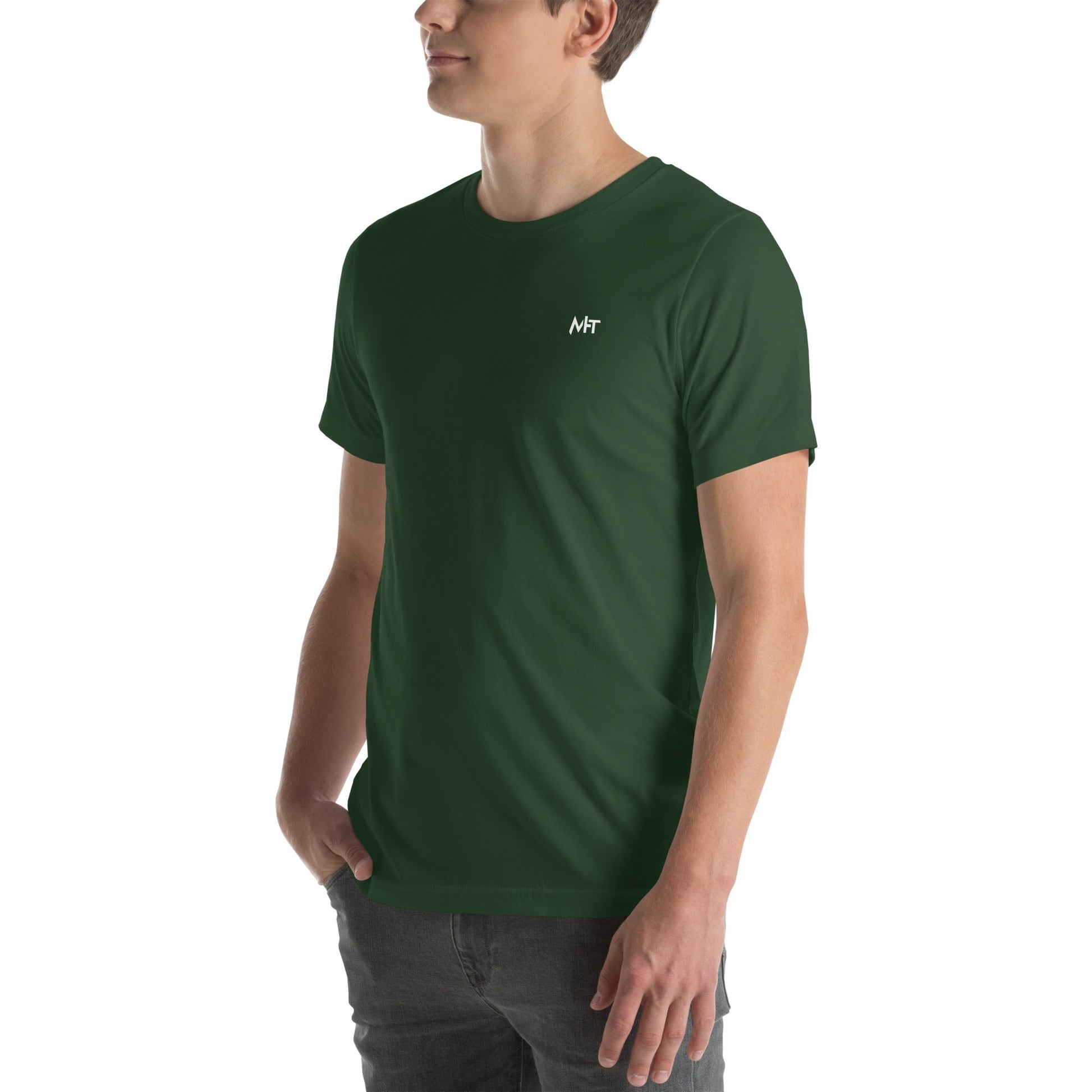I think about Candle Sticks past my Bedtime - Unisex t-shirt ( Back Print ) by DarkByteGear