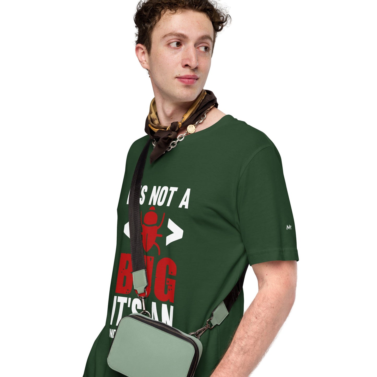 It's not a Bug; it's an Undocumented Feature - Unisex t-shirt by DarkByteGear