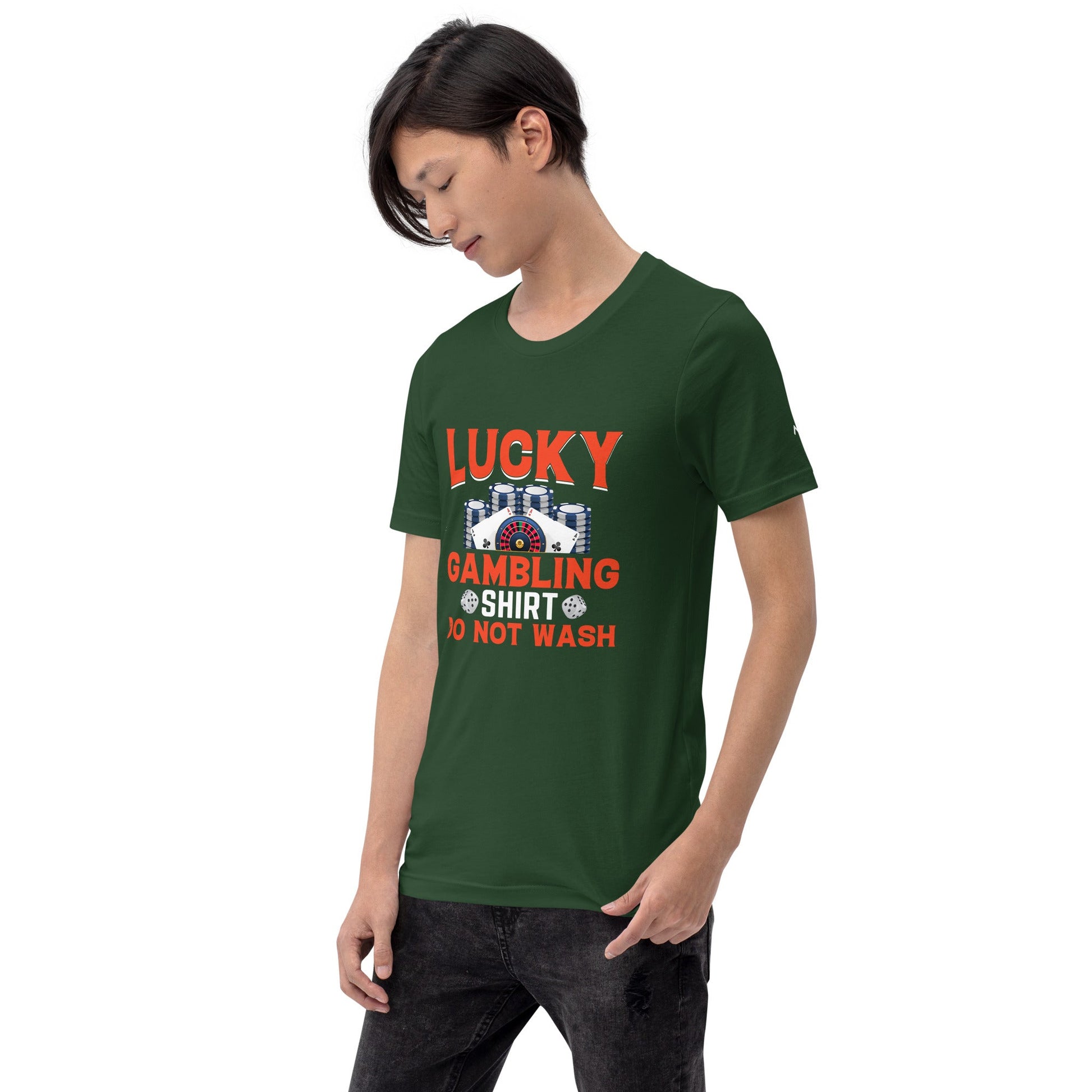 Lucky Gambling Shirt: Do Not Wash - Unisex t-shirt by DarkByteGear