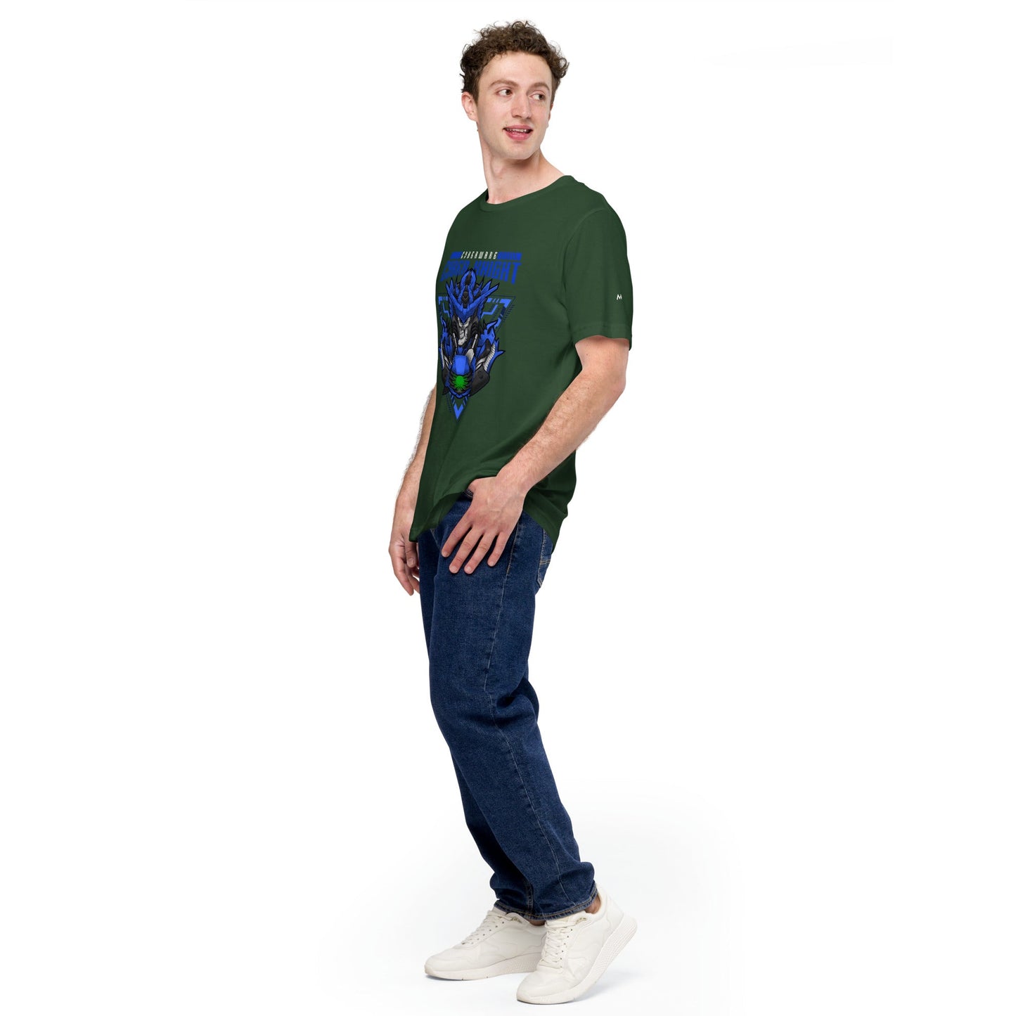 CyberWare Cyber knight - Unisex t-shirt by DarkByteGear
