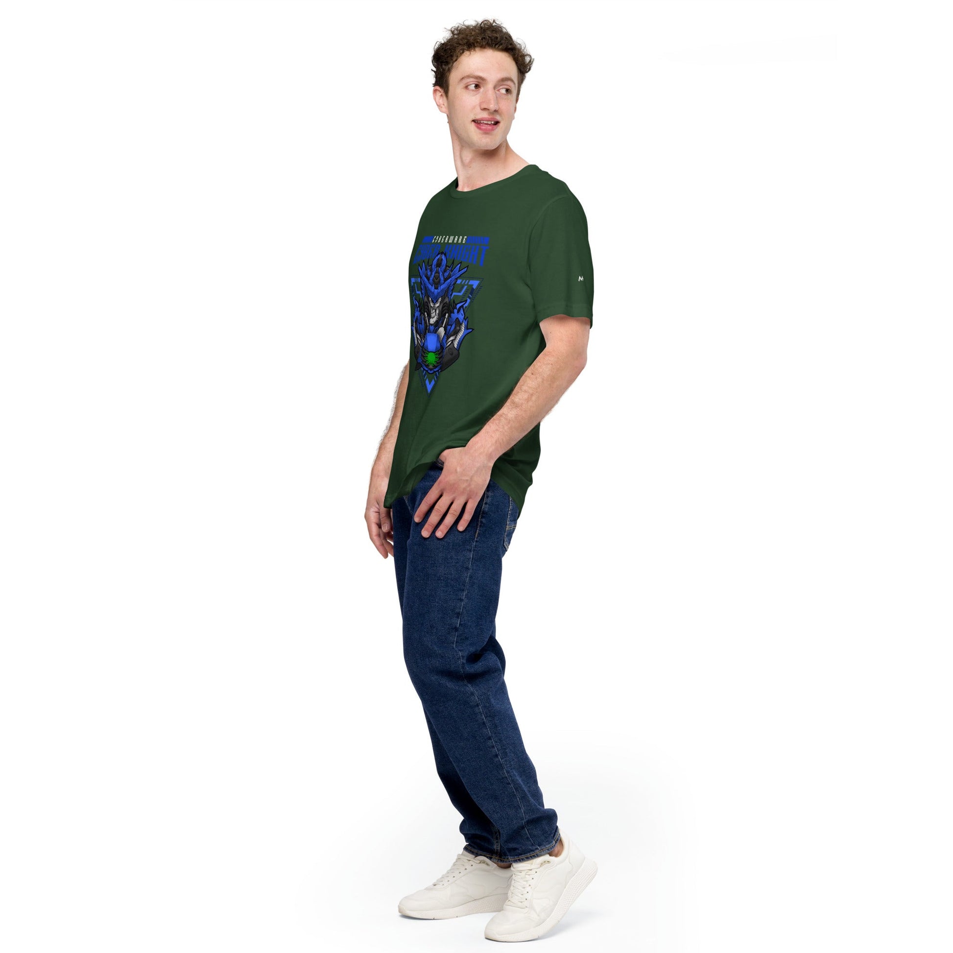 CyberWare Cyber knight - Unisex t-shirt by DarkByteGear