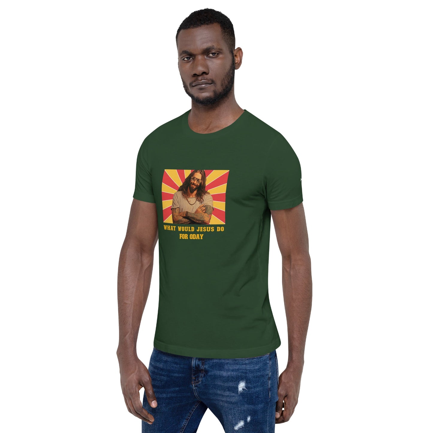 What would Jesus do for 0day v1 - Unisex t-shirt by DarkByteGear