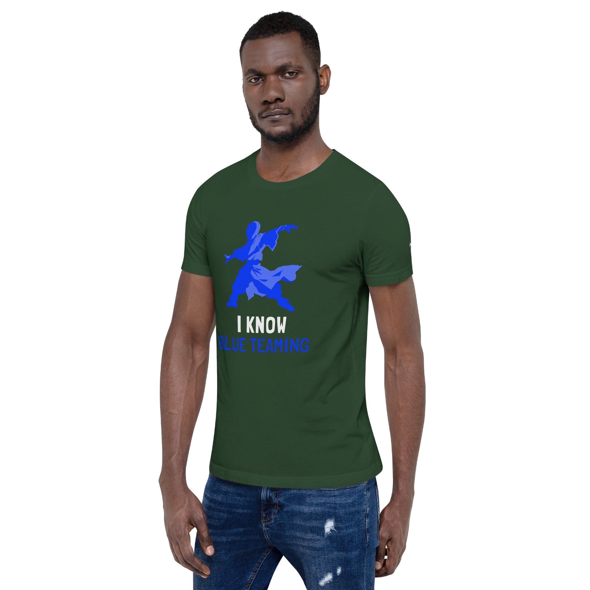 I Know Blue Teaming - Unisex t-shirt by DarkByteGear