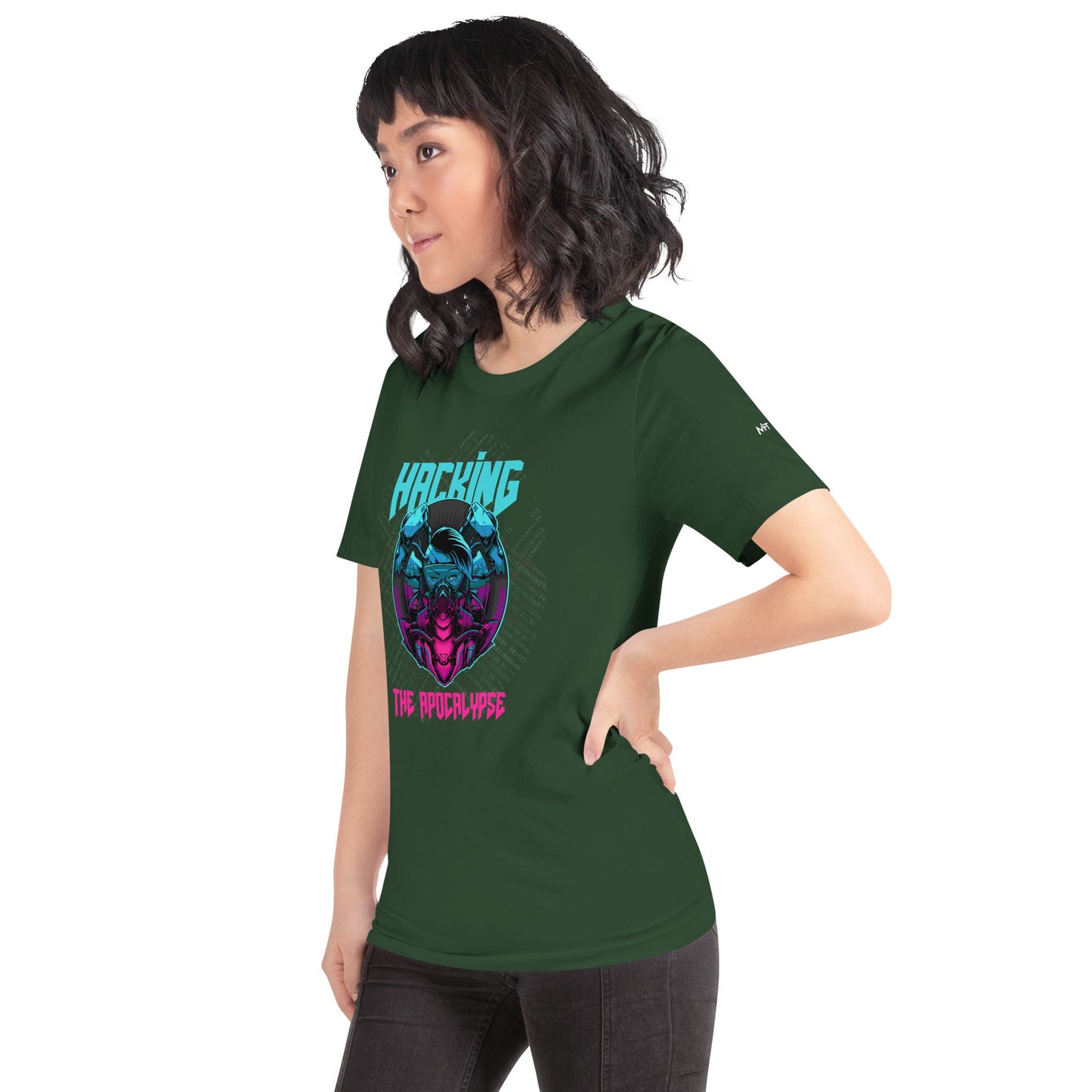 Hacking the apocalypse V2 - Unisex t-shirt by DarkByteGear
