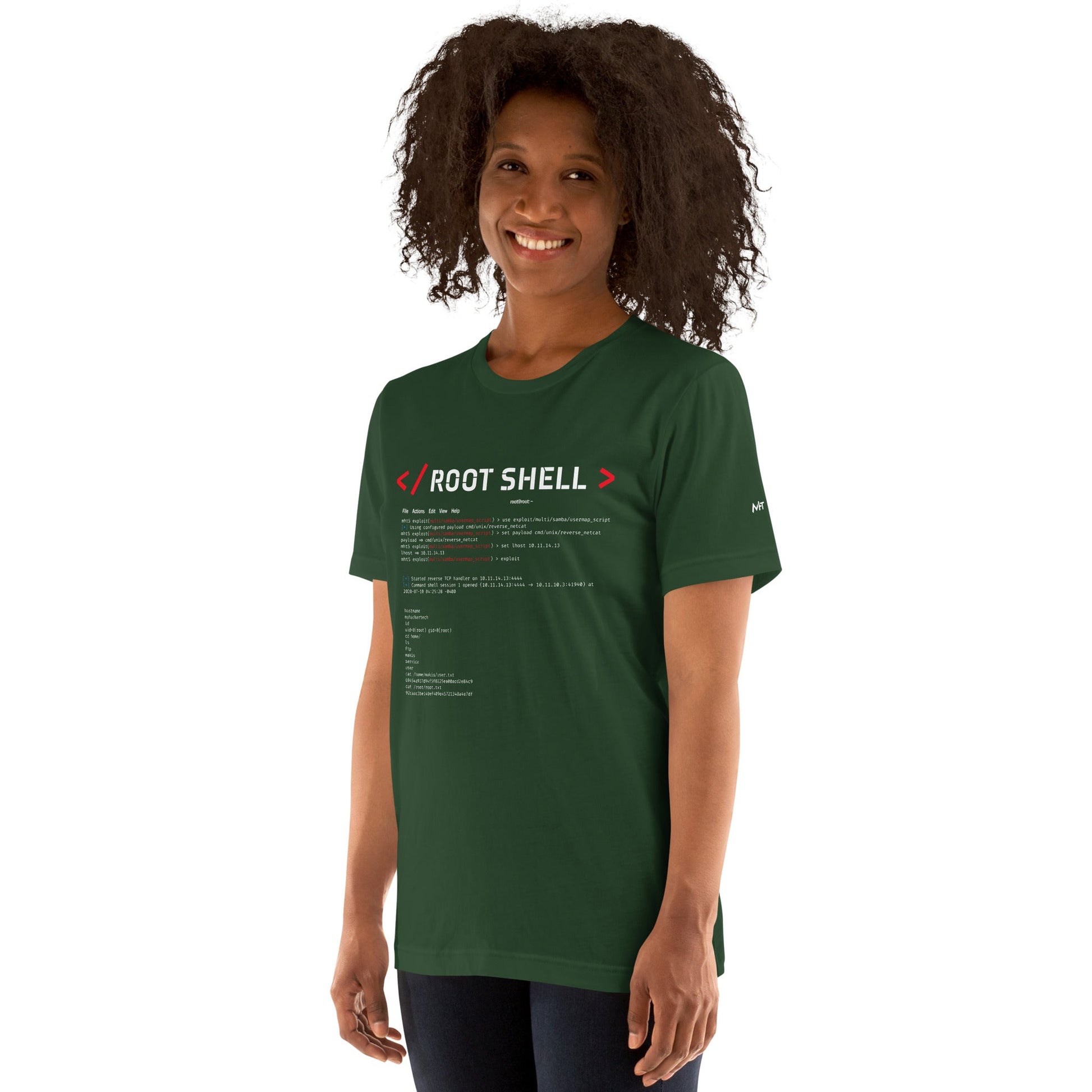 Root Shell - Unisex t-shirt by DarkByteGear