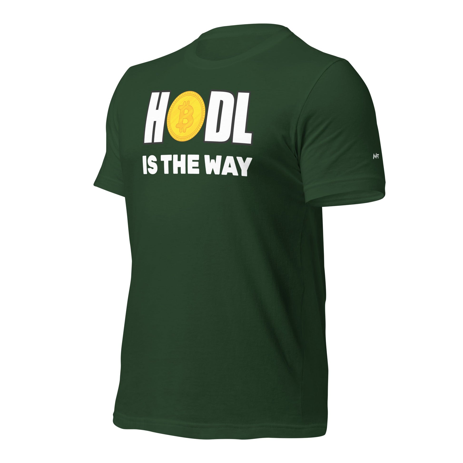 Hodl is the way - Unisex t-shirt by DarkByteGear