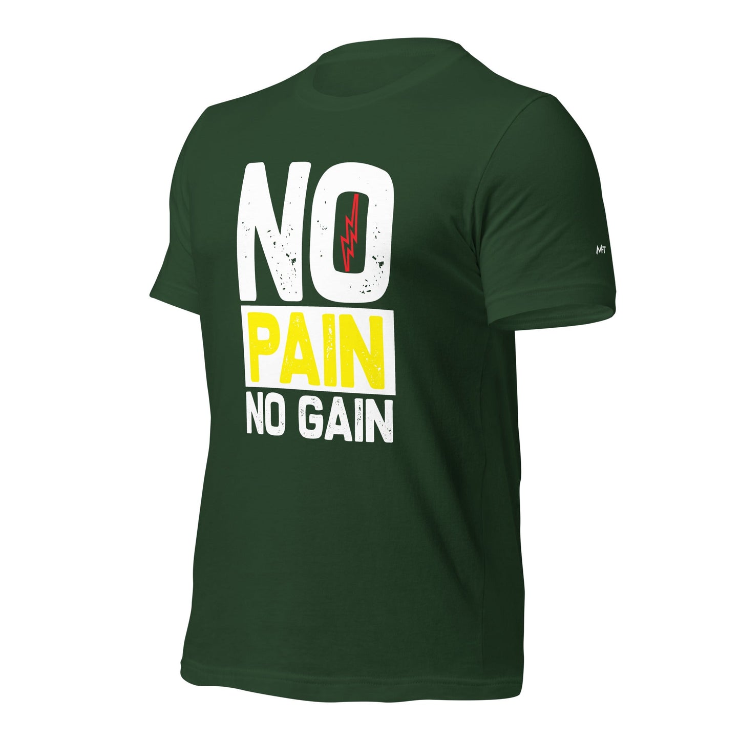 No Pain No Gain - Unisex t-shirt by DarkByteGear