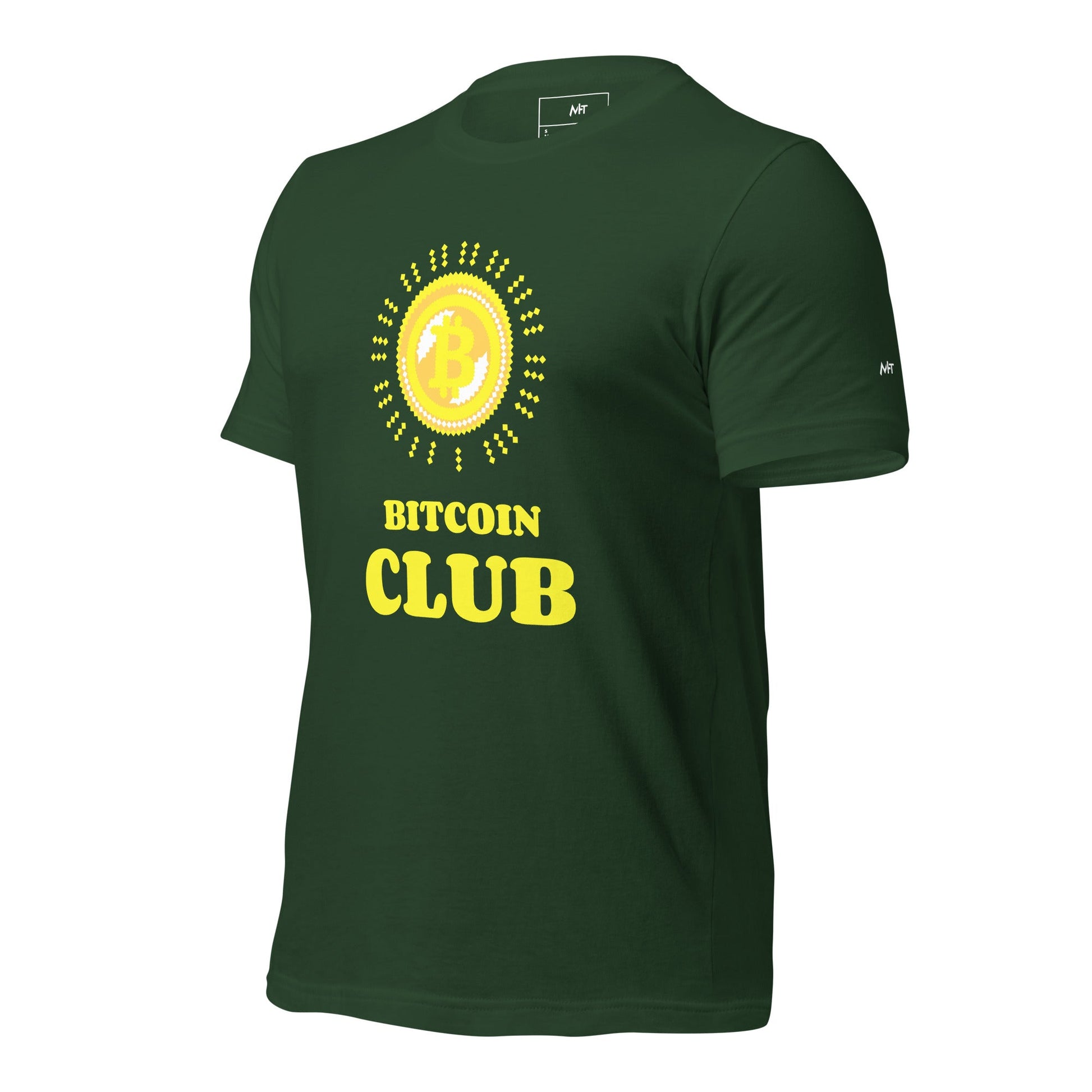 BITCOIN CLUB - Unisex t-shirt by DarkByteGear