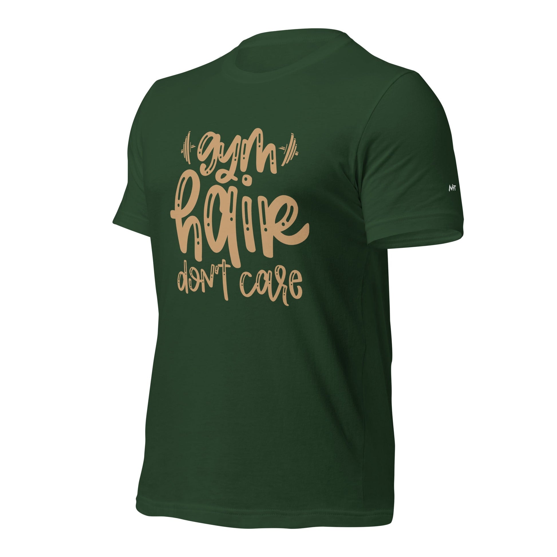 Gym Hair Don't Care - Unisex t-shirt by DarkByteGear