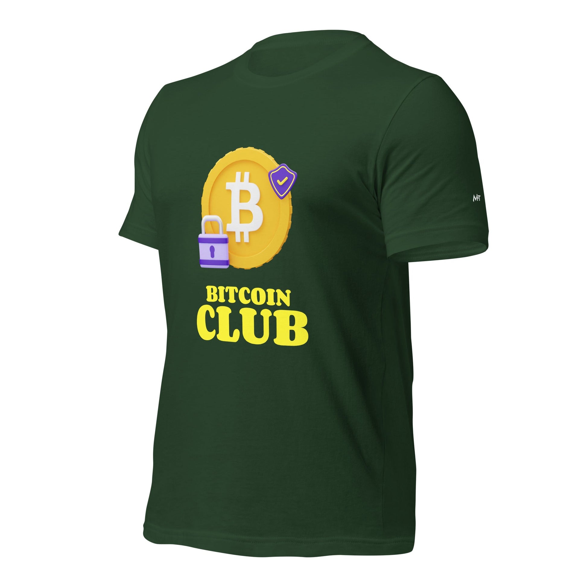 BITCOIN CLUB V7 - Unisex t-shirt by DarkByteGear