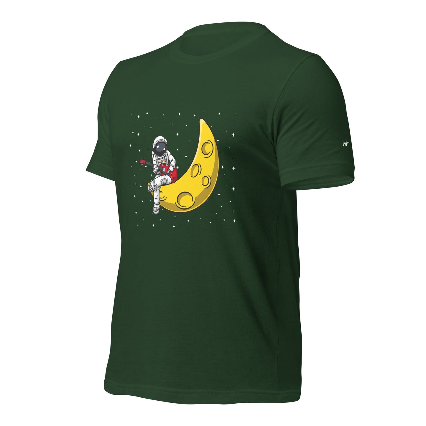 Astronaut Playing - Unisex t-shirt by DarkByteGear