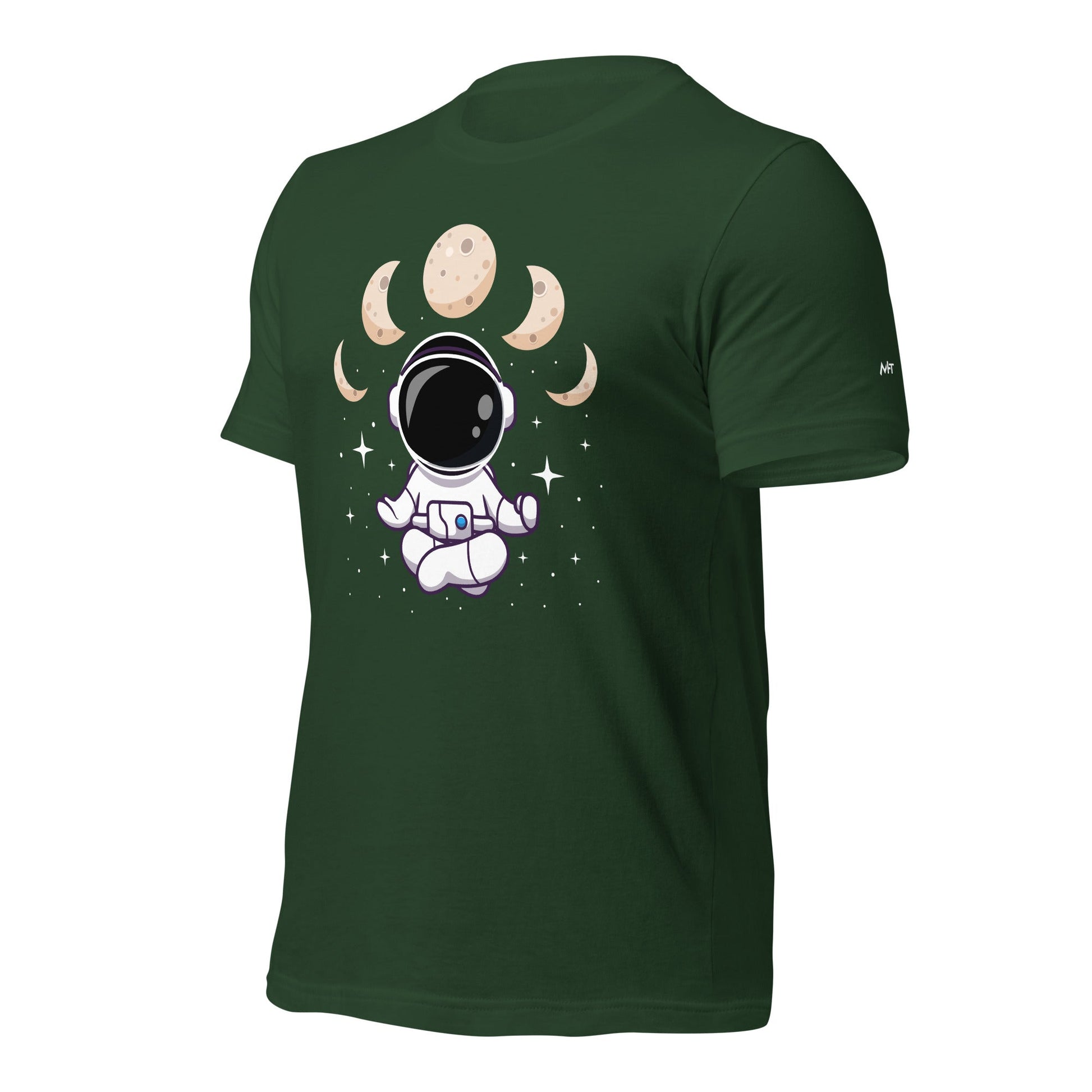 Astronaut Meditation - Unisex t-shirt by DarkByteGear