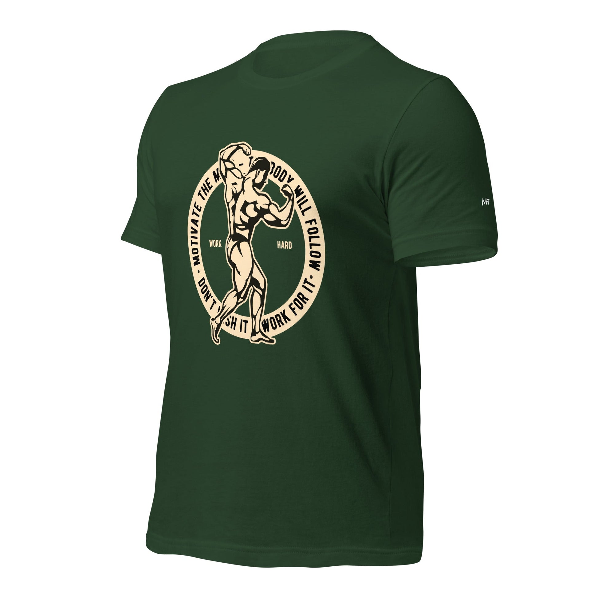 Motivate the Mind - Unisex t-shirt by DarkByteGear