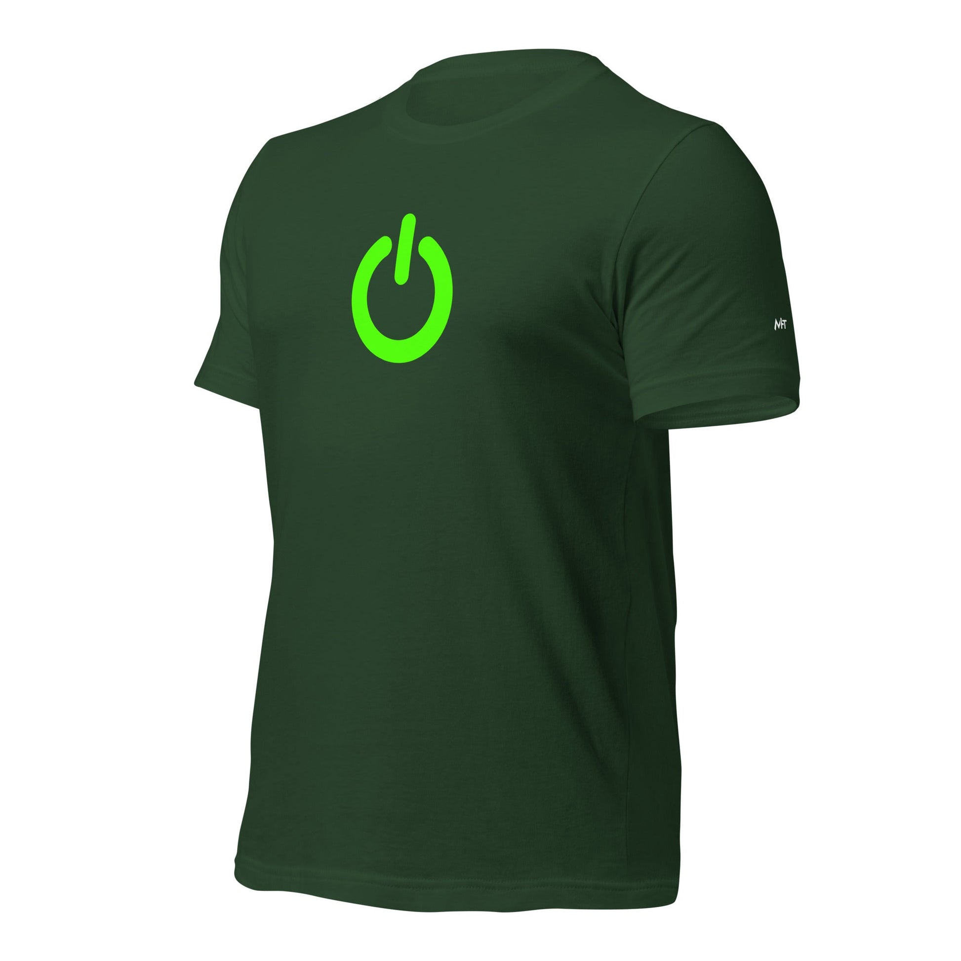 Power on - Unisex t-shirt by DarkByteGear