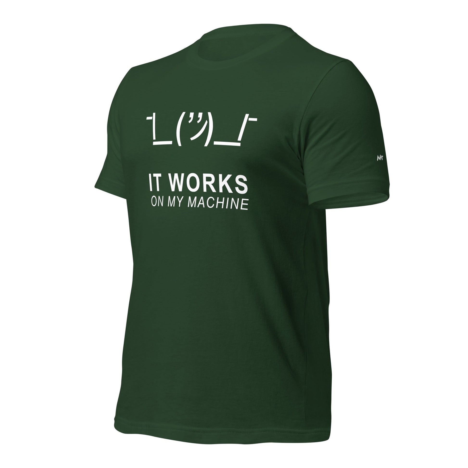 It works on my machine - Unisex t-shirt by DarkByteGear