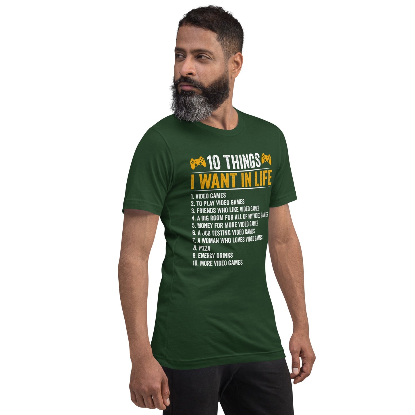 10 Things I Want In Life (Swarna) Unisex t-shirt by DarkByteGear