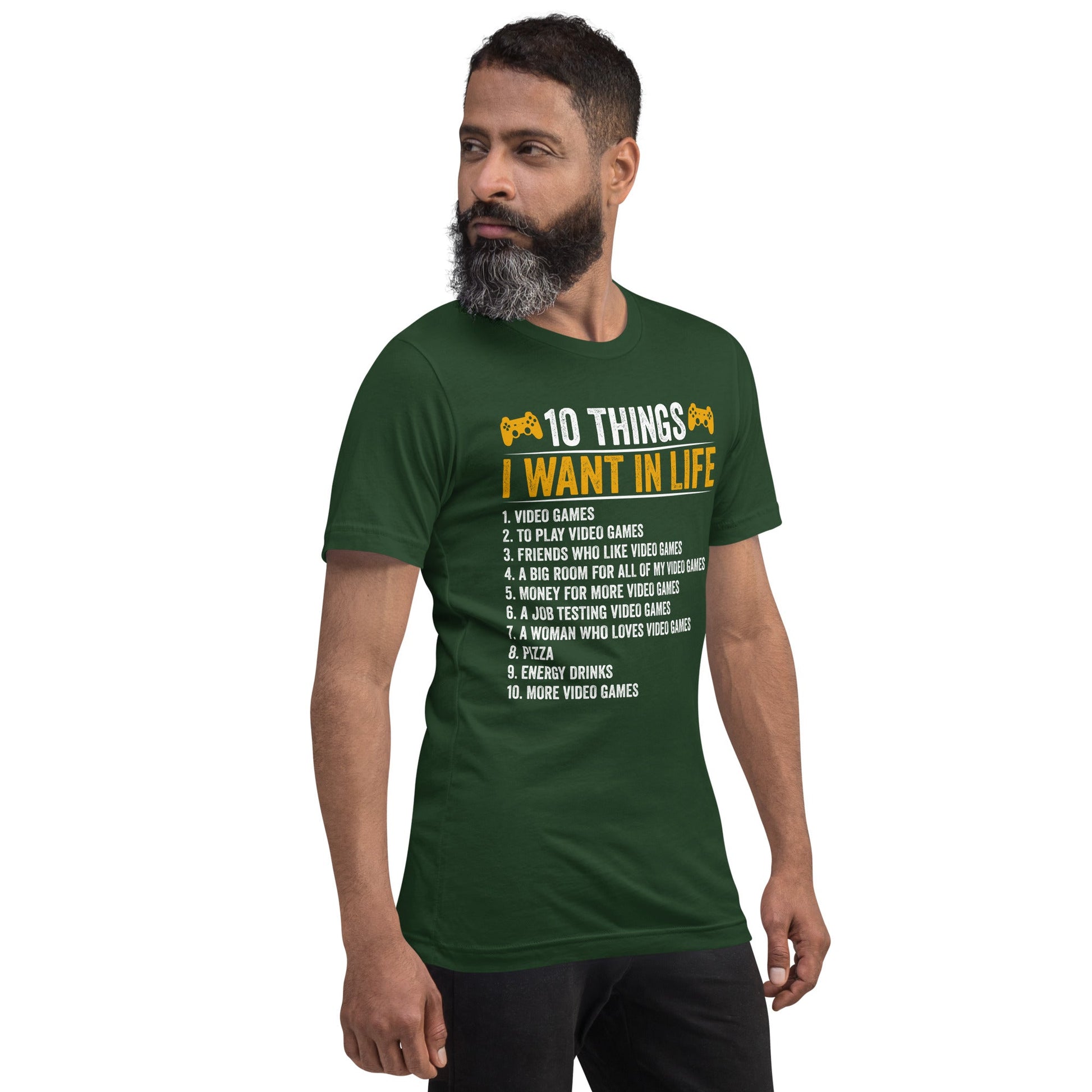 10 Things I Want In Life (Swarna) Unisex t-shirt by DarkByteGear