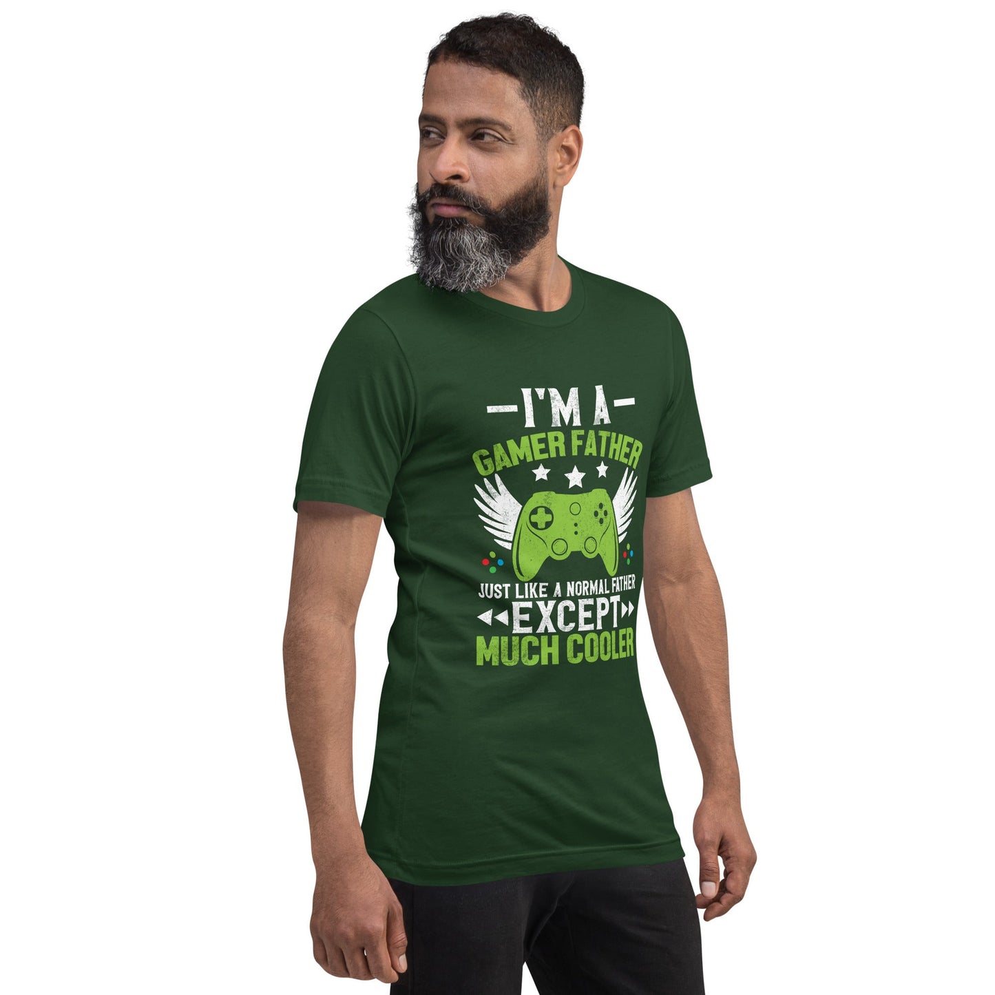 I am a Gamer Father - Unisex t-shirt by DarkByteGear